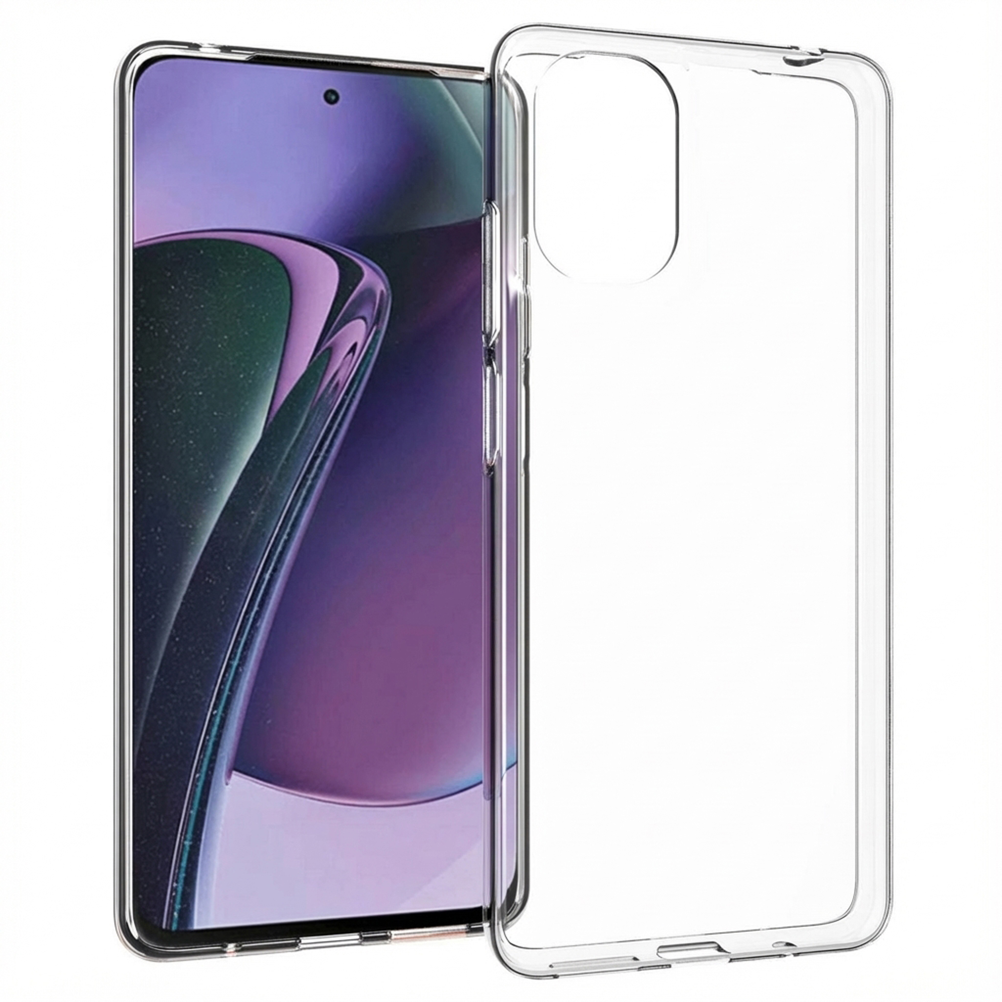 Accezz Clear TPU Backcover für das Motorola Moto G04 / G24 - Transparent