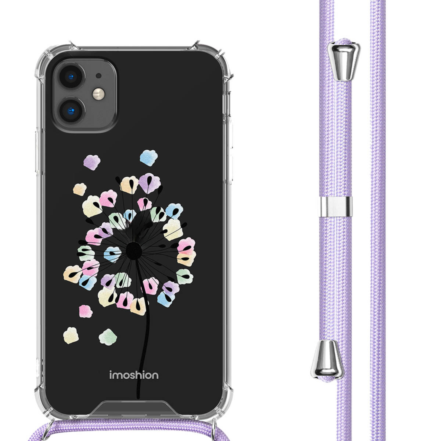 imoshion Design Hülle mit Band für das Apple iPhone 11 - Sandstone Dandelion