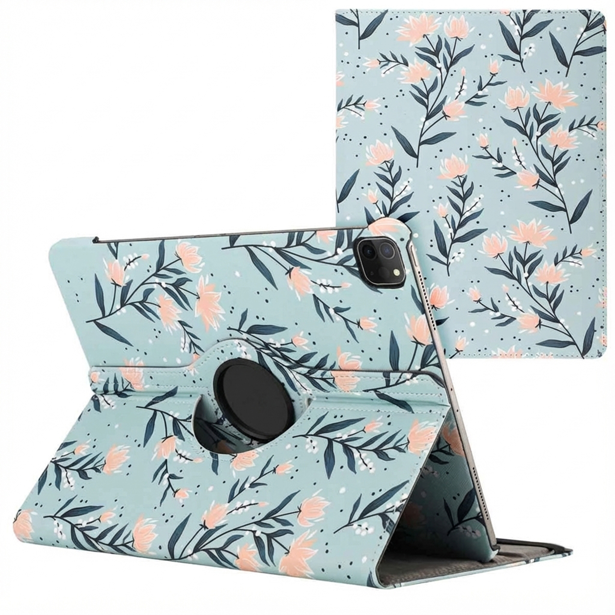imoshion 360° drehbare Design Klapphülle für das Apple iPad Air 13 Zoll (2026) M4 / (2025) M3 / (2024) M2 - Flowers
