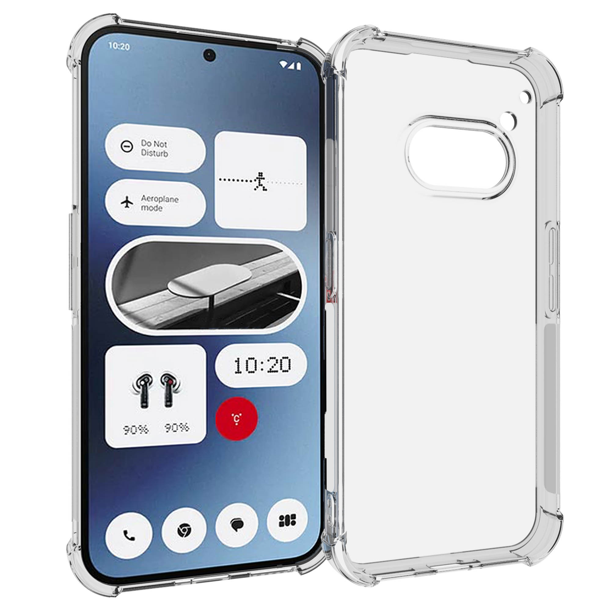 imoshion Shockproof Case für das Nothing Phone (2a) / (2a) Plus - Transparent
