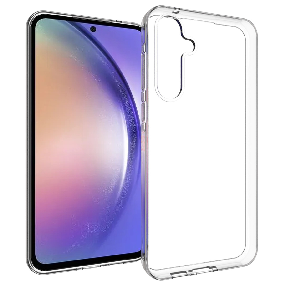 Accezz Clear TPU Backcover für das Samsung Galaxy A55 - Transparent
