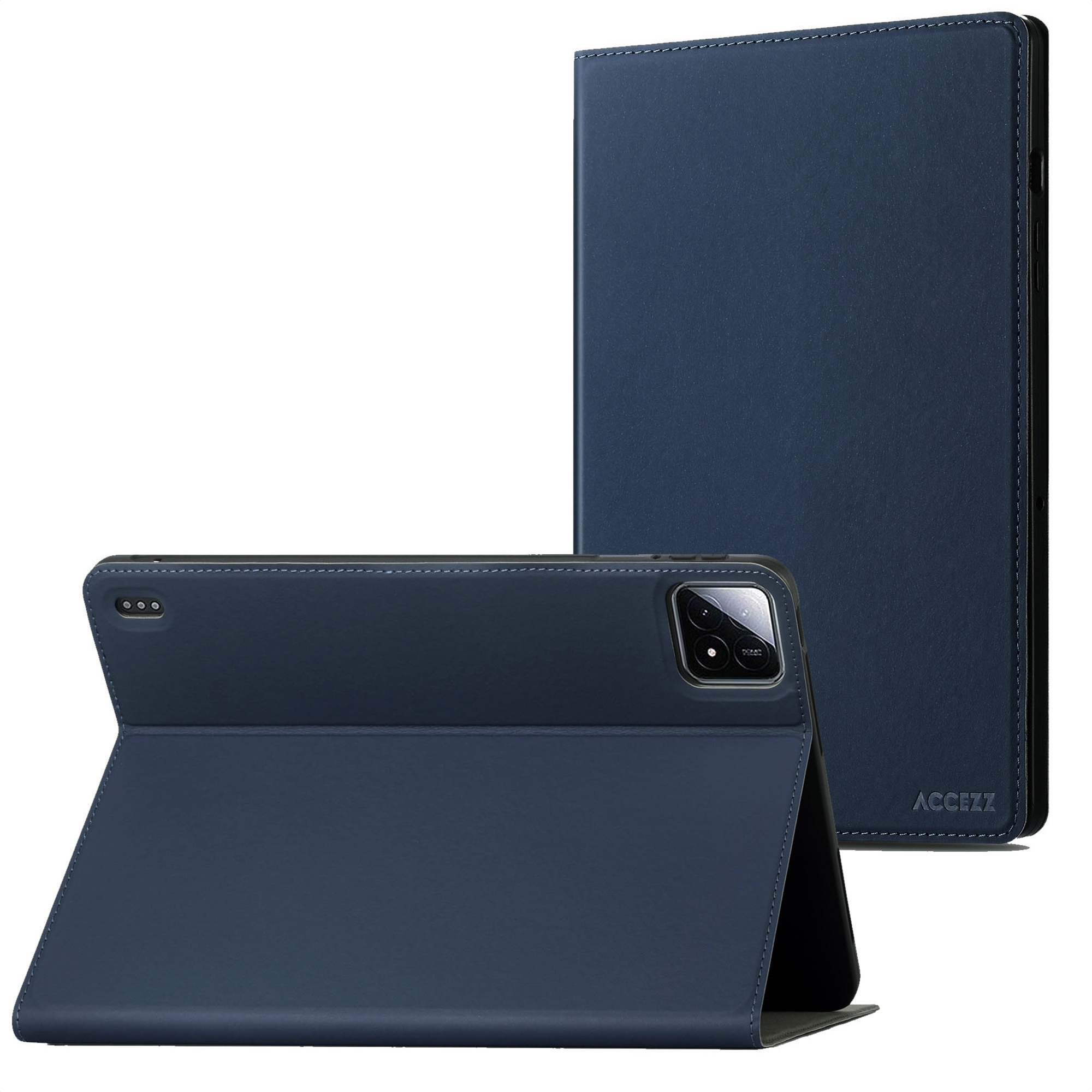 Accezz Classic Klapphülle für das Xiaomi Pad 6S Pro 12.4 - Dunkelblau