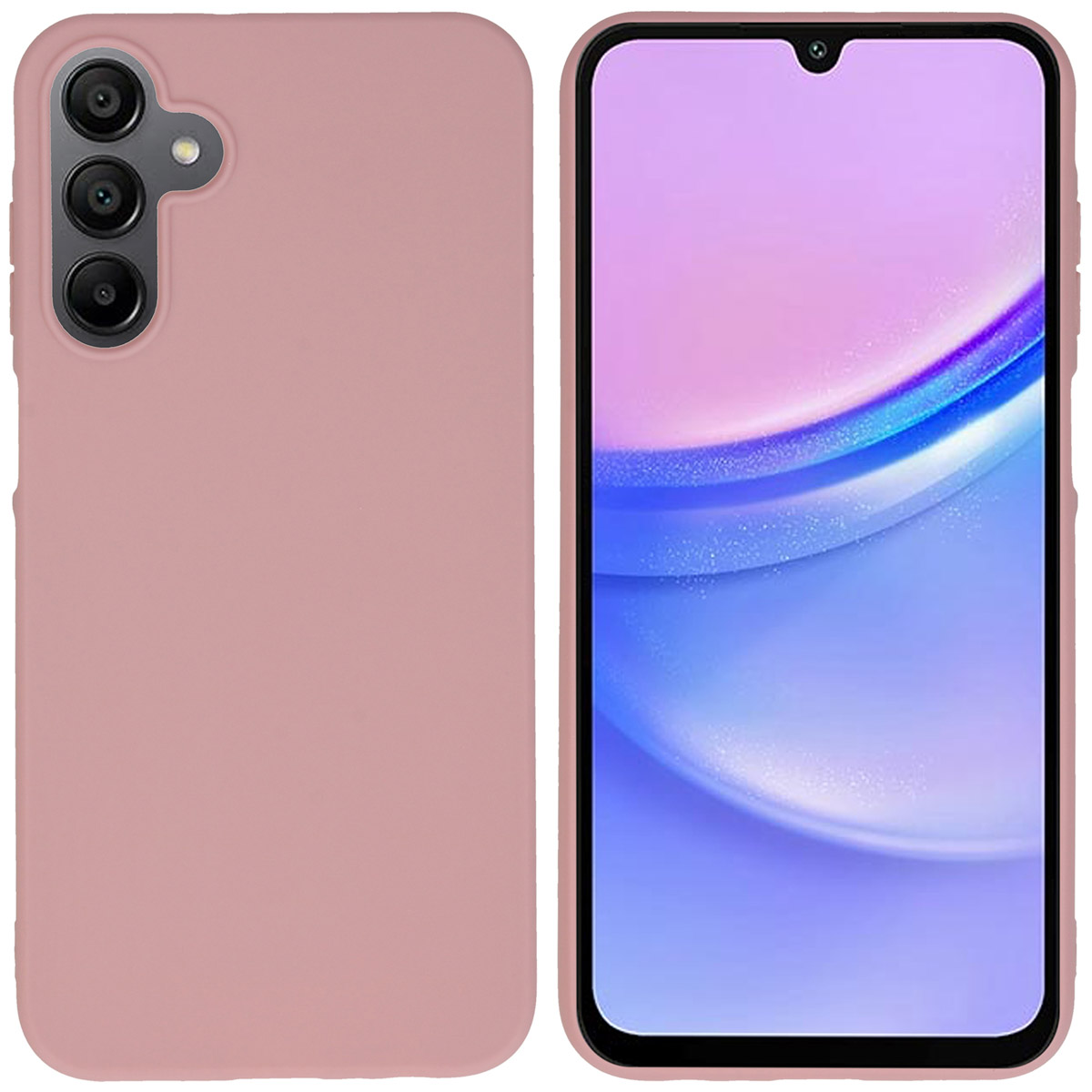 imoshion TPU Color Cover für das Samsung Galaxy A15 (5G/4G) - Dusty Pink