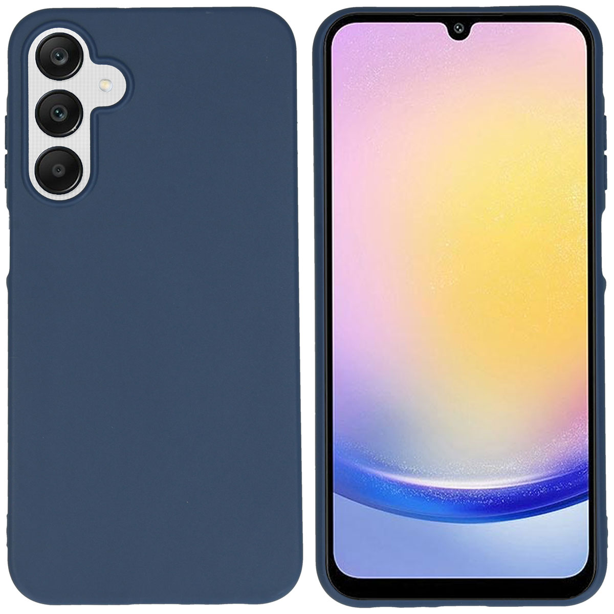 imoshion TPU Color Cover für das Samsung Galaxy A25 (5G) - Dunkelblau