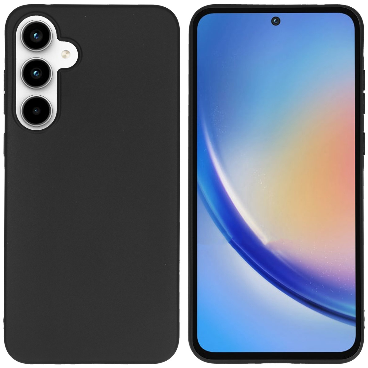 imoshion TPU Color Cover für das Samsung Galaxy A35 - Schwarz