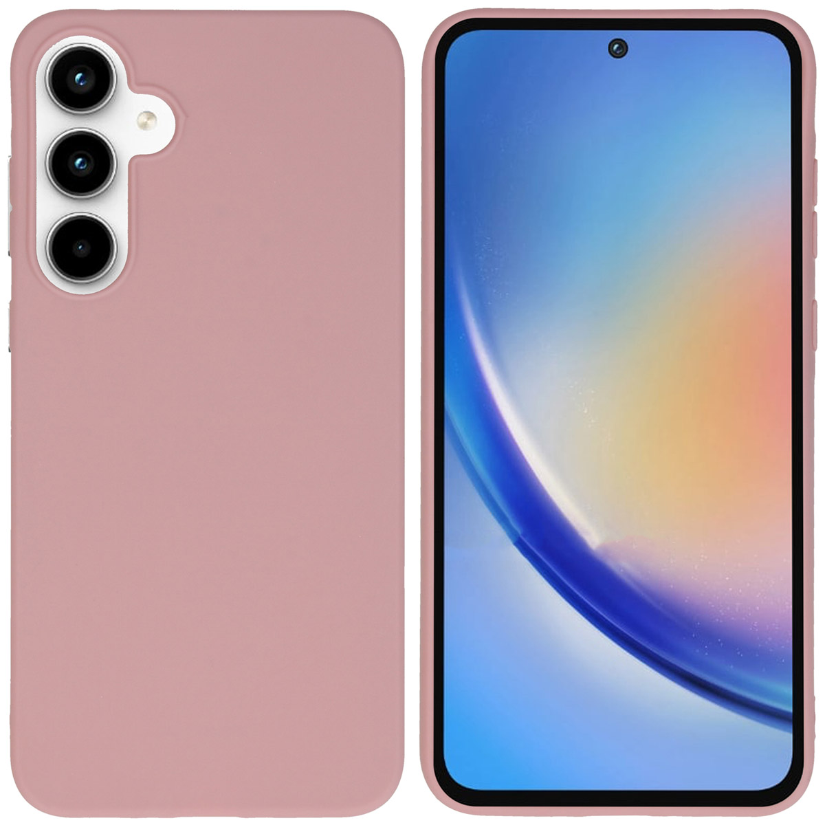 imoshion TPU Color Cover für das Samsung Galaxy A35 - Dusty Pink