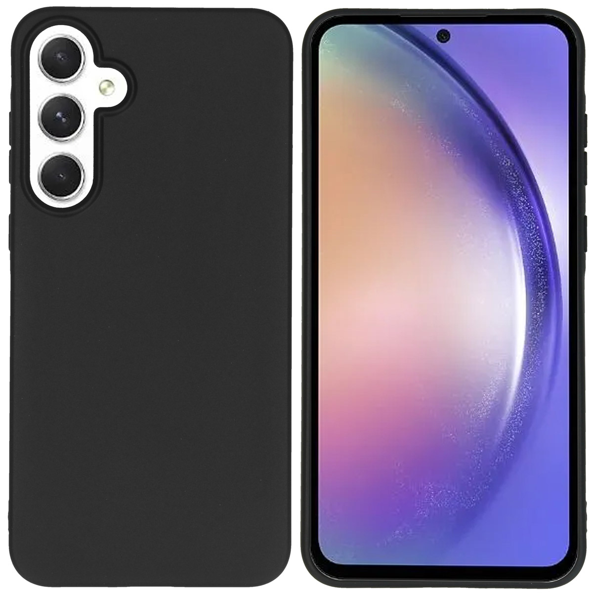 imoshion TPU Color Cover für das Samsung Galaxy A55 - Schwarz