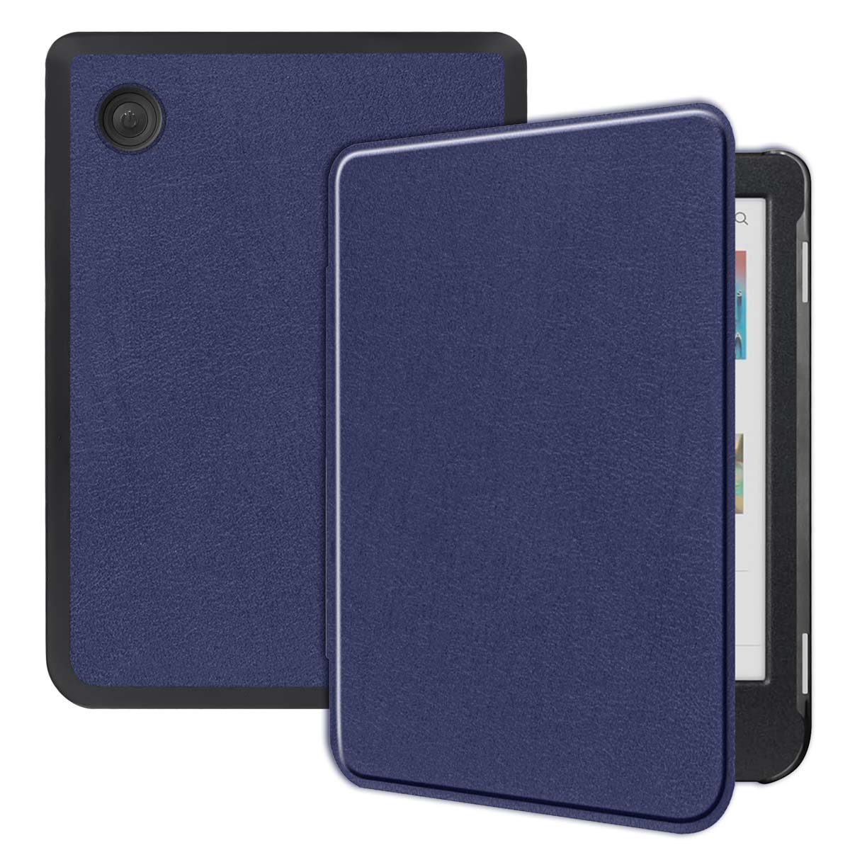 imoshion Slim Hard Case Klapphülle für das Kobo Clara Colour / BW - Dunkelblau