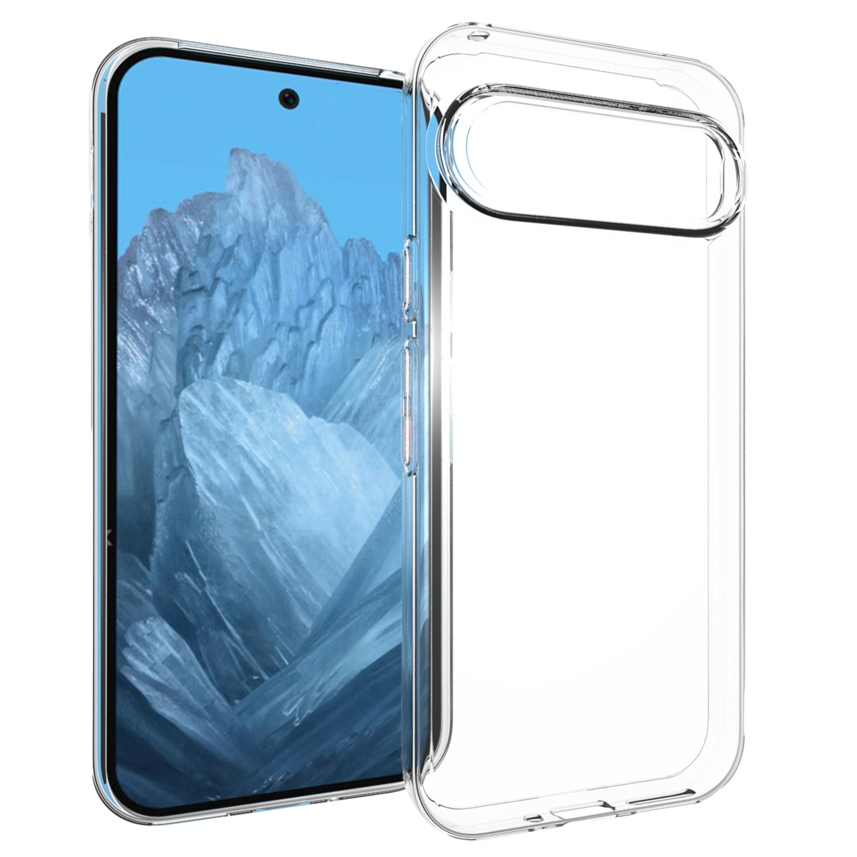 Accezz Clear TPU Backcover für das Google Pixel 9 / 9 Pro - Transparent