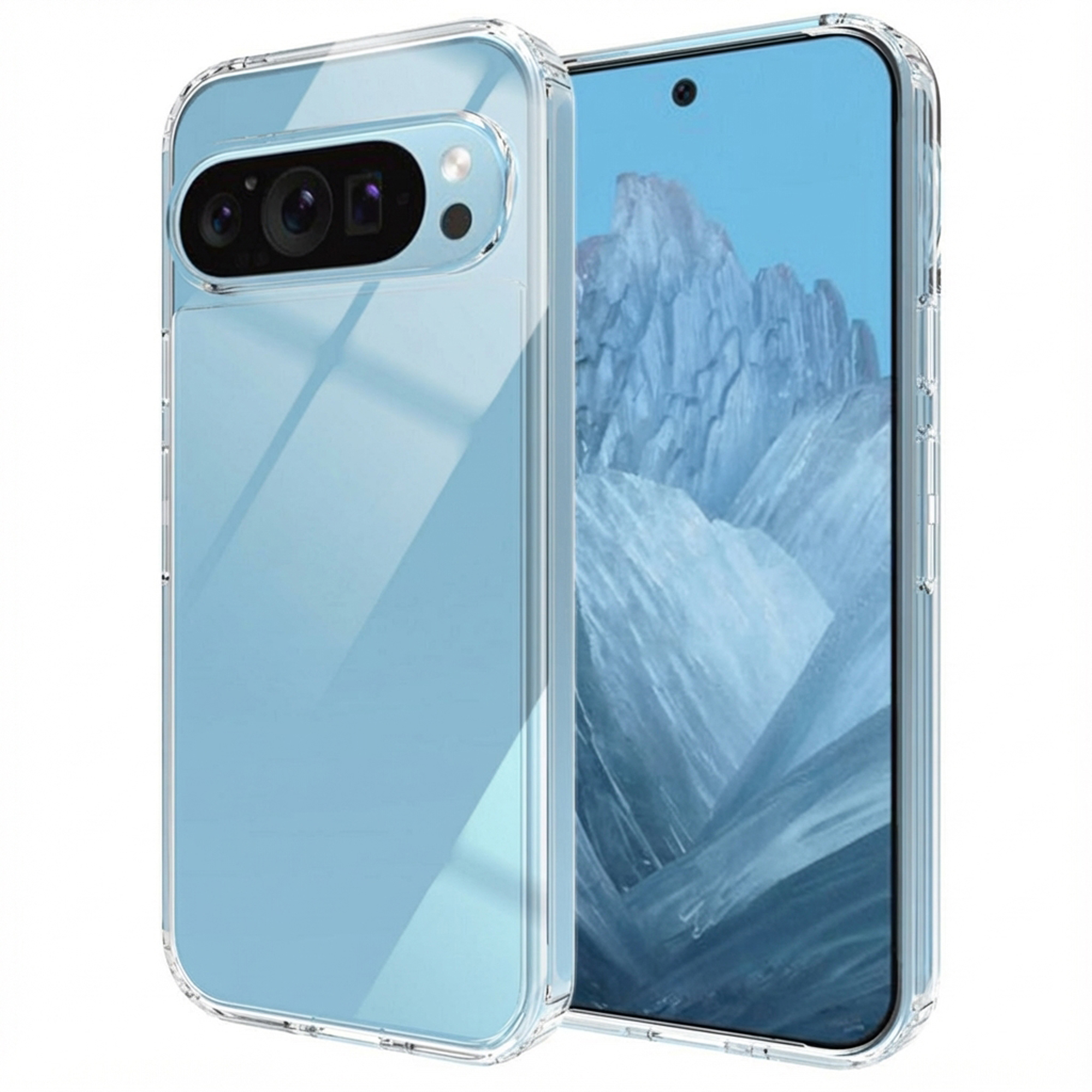 Accezz Xtreme Impact Case für das Google Pixel 9 / 9 Pro - Transparent