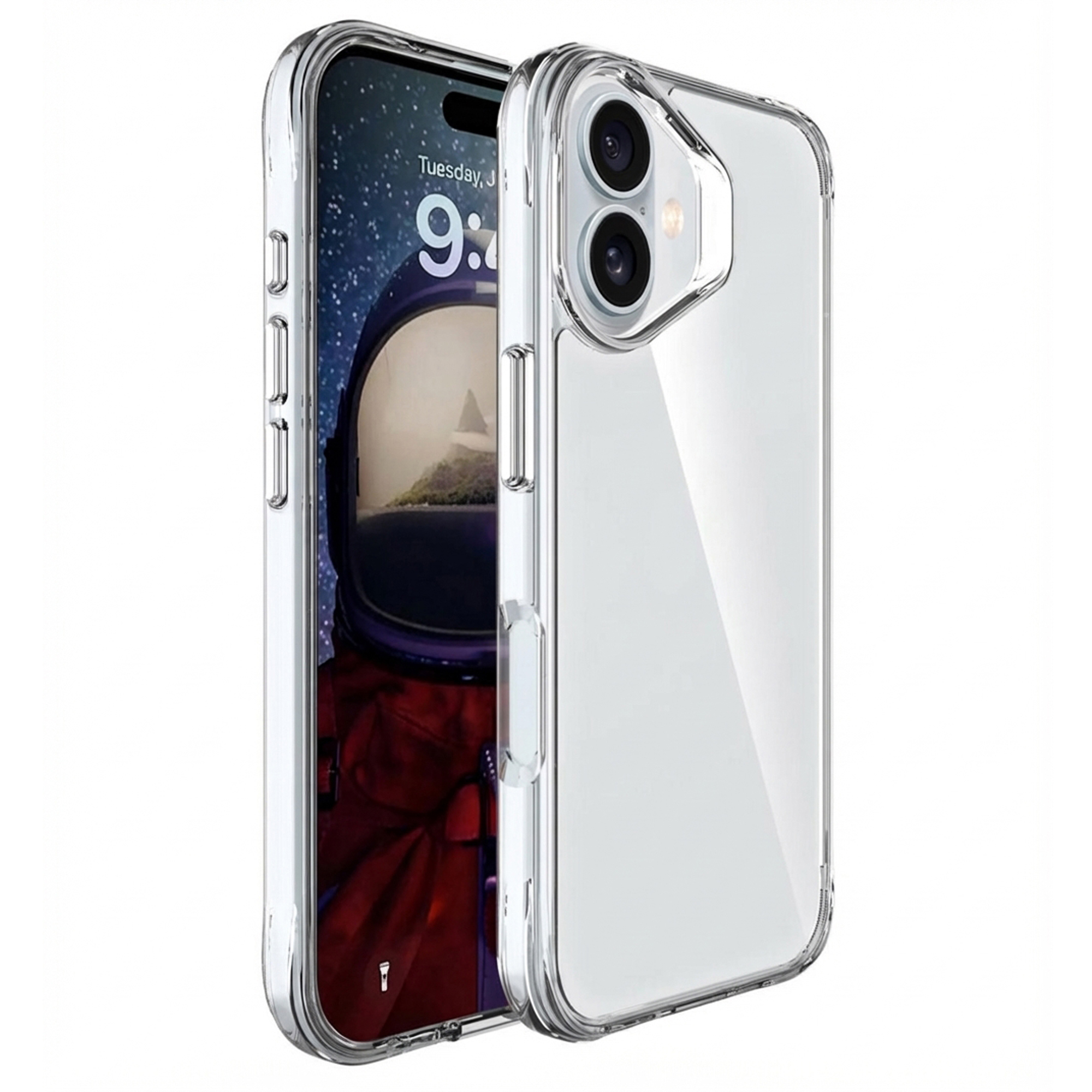 imoshion Rugged Air Case für das Apple iPhone 16 - Transparent
