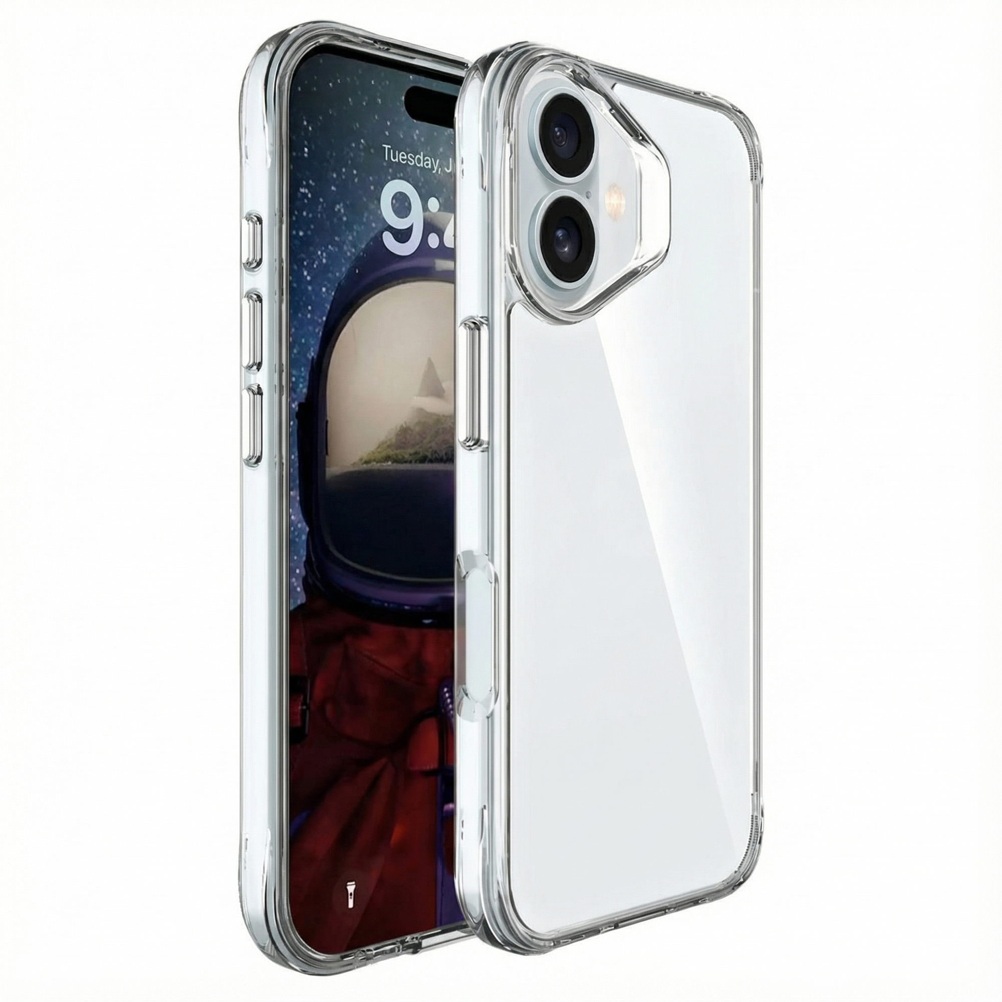 imoshion Rugged Air Case für das Apple iPhone 16 Plus - Transparent