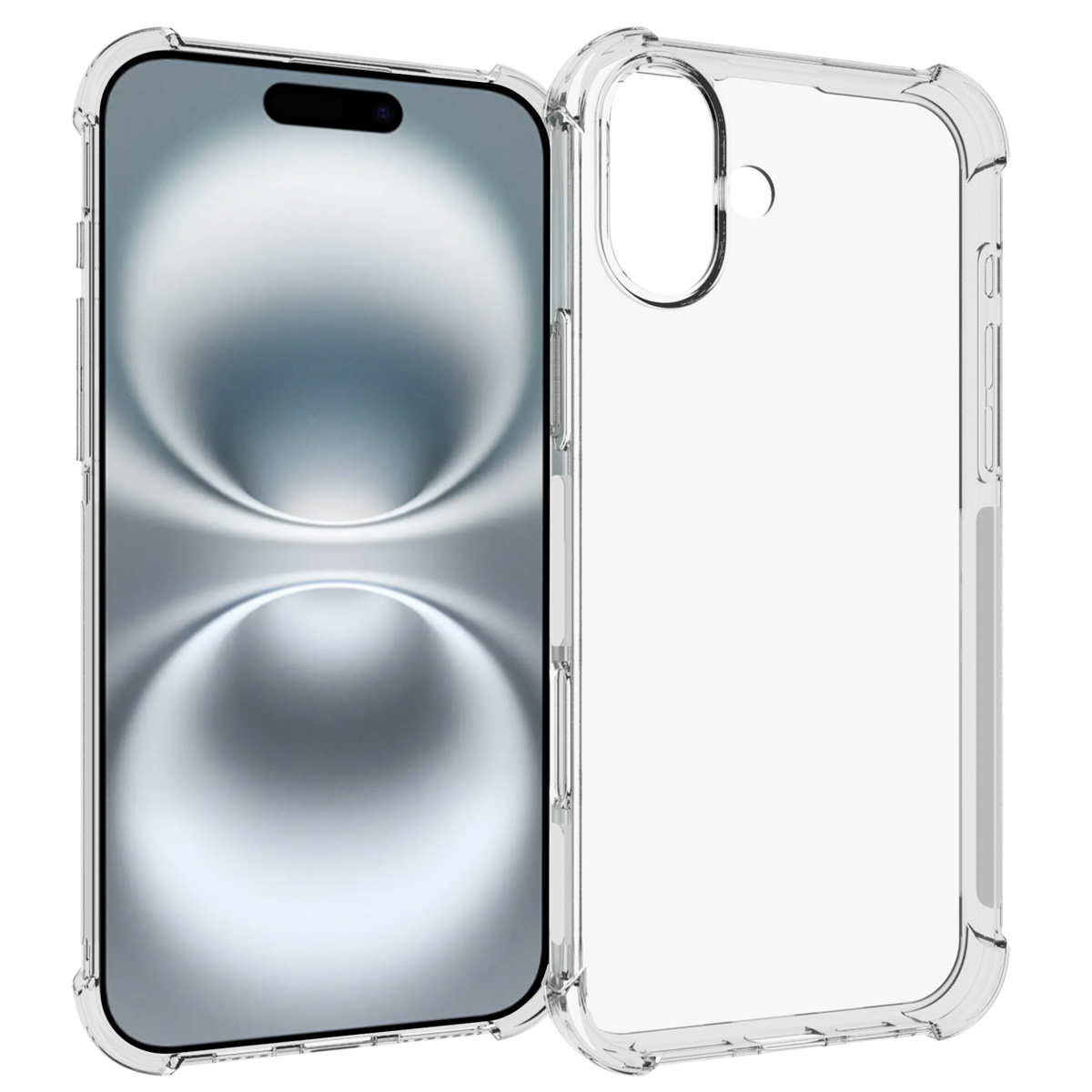 imoshion Shockproof Case für das Apple iPhone 16 - Transparent