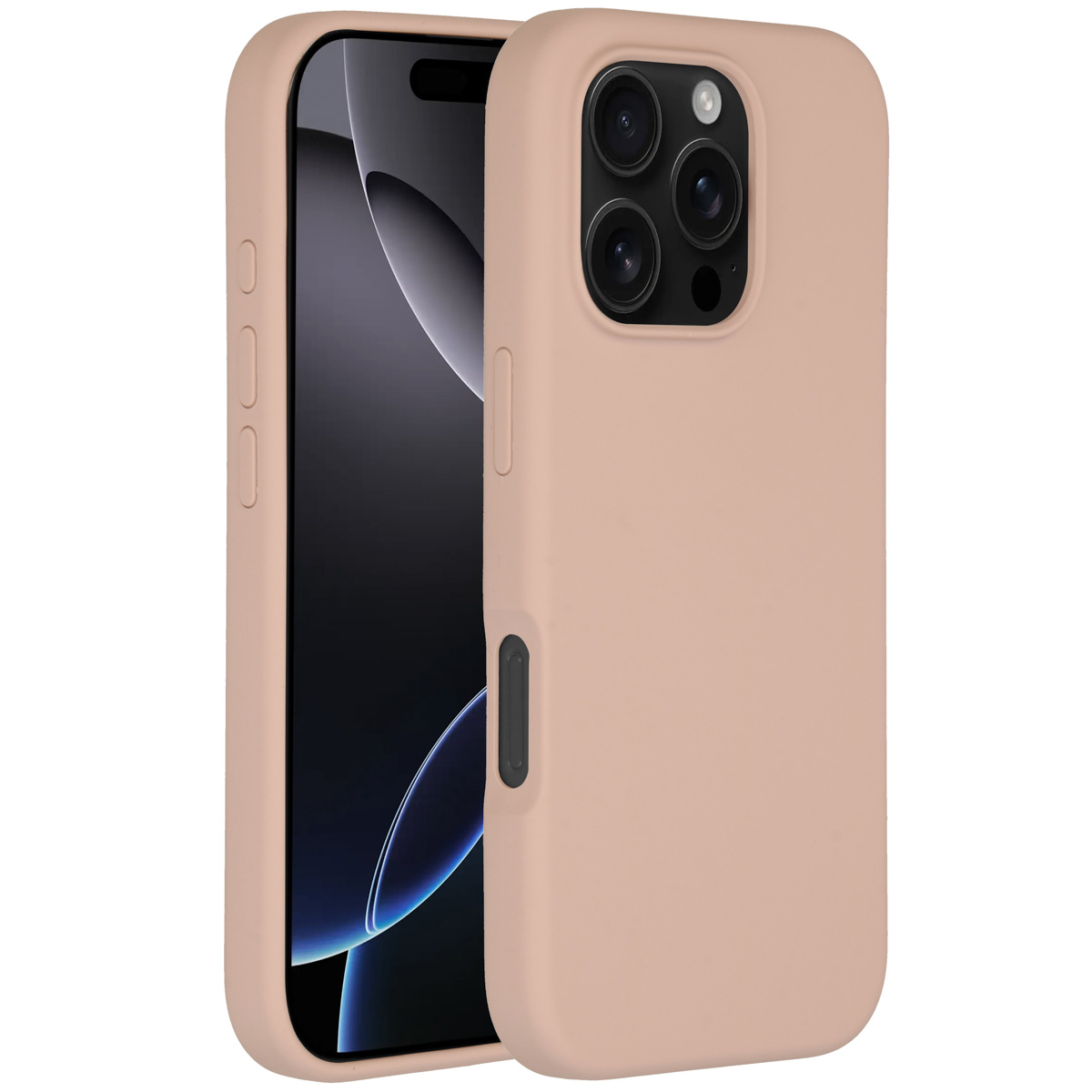Accezz Liquid Silikoncase mit MagSafe für das Apple iPhone 16 Pro - Rosa