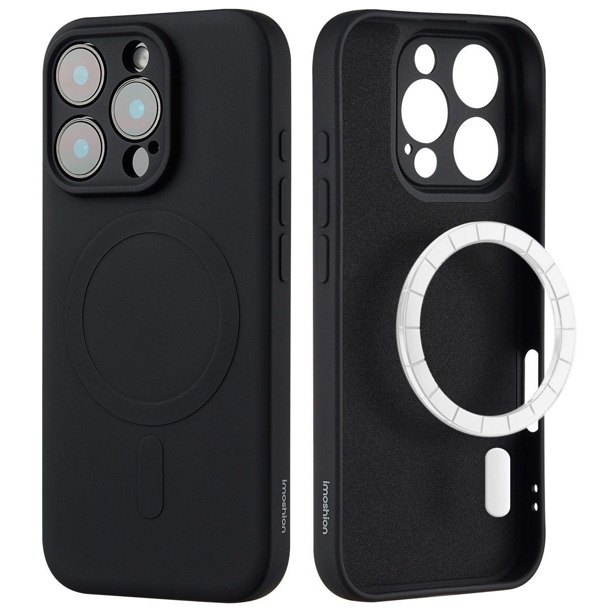 imoshion Color Back Cover mit MagSafe für das Apple iPhone 16 Pro Max - Schwarz