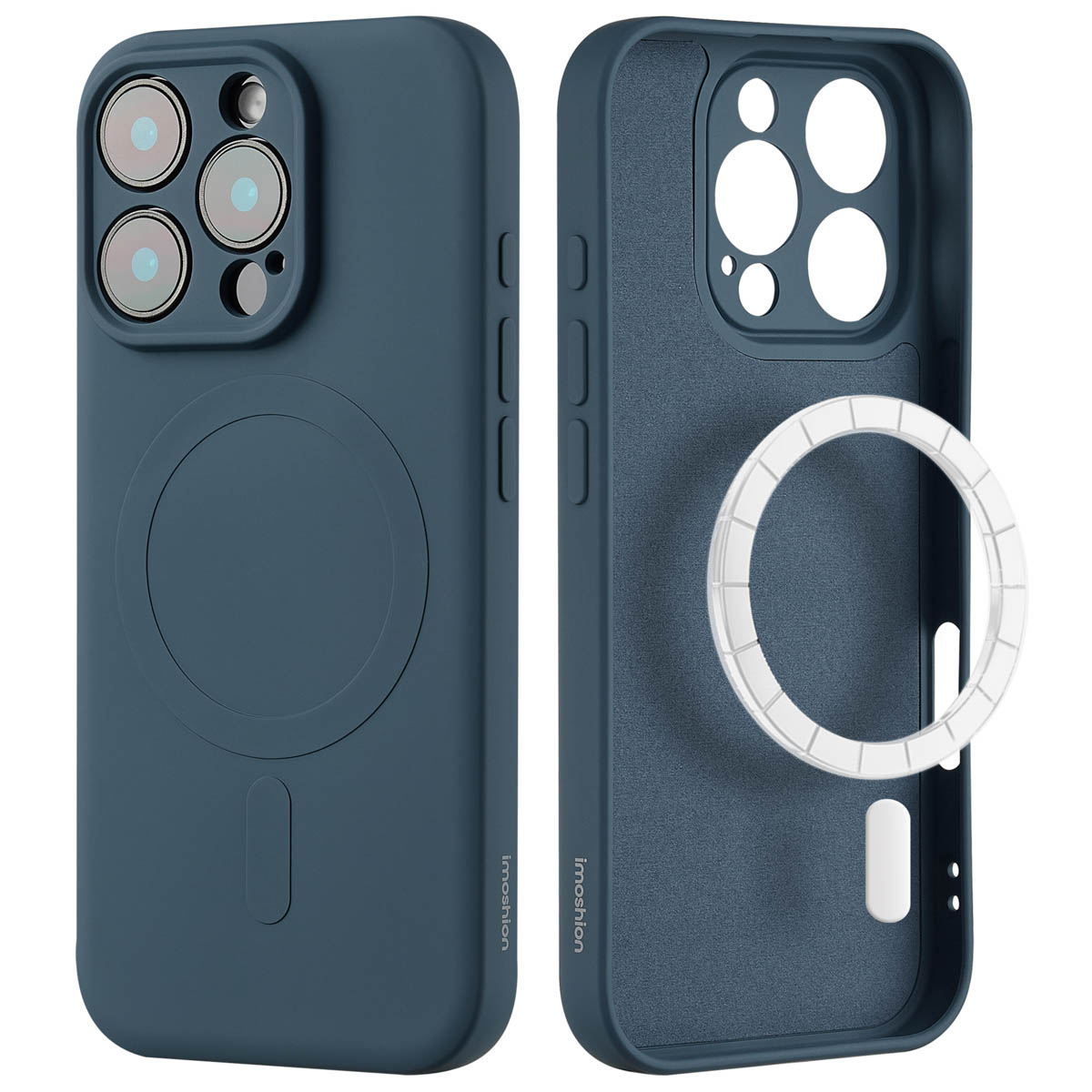 imoshion Color Back Cover mit MagSafe für das Apple iPhone 16 Pro Max - Dunkelblau