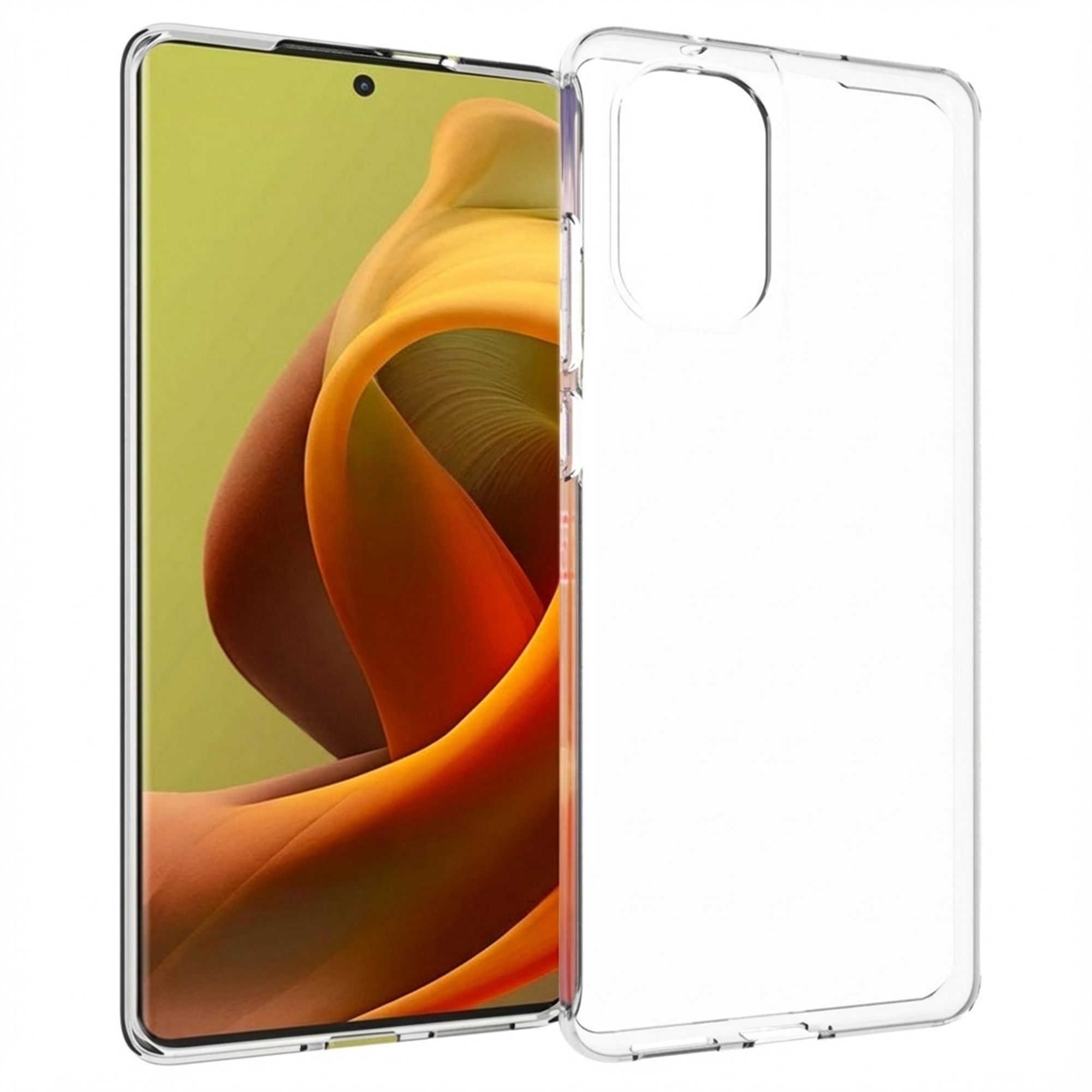 Accezz Clear TPU Backcover für das Motorola Moto G85 - Transparent