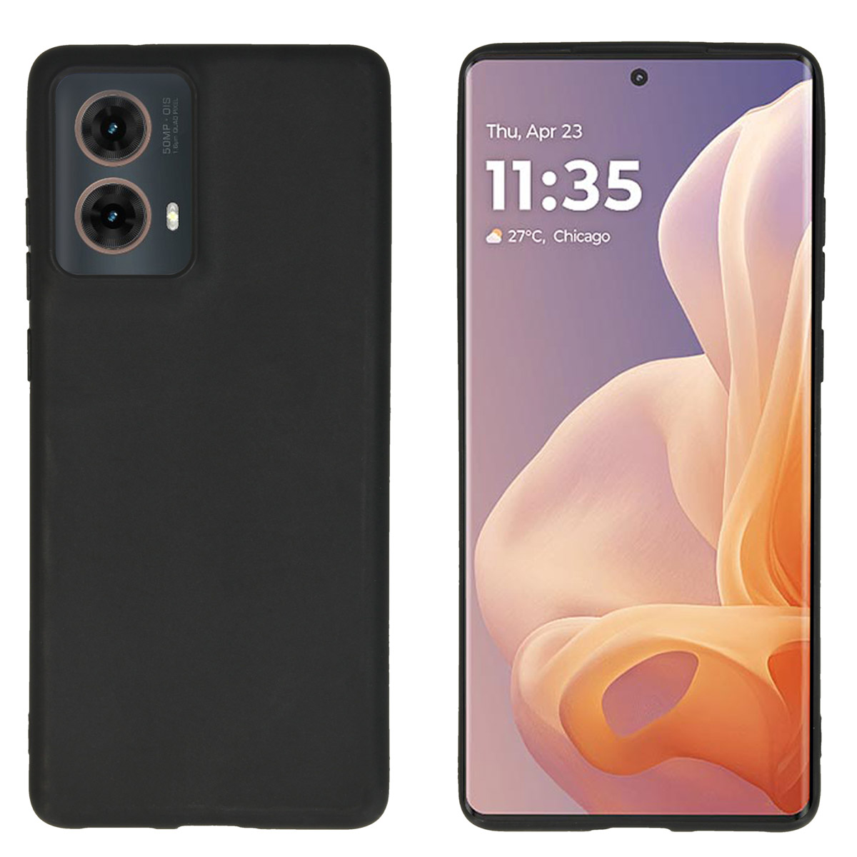 imoshion TPU Color Cover für das Motorola Moto G85 - Schwarz