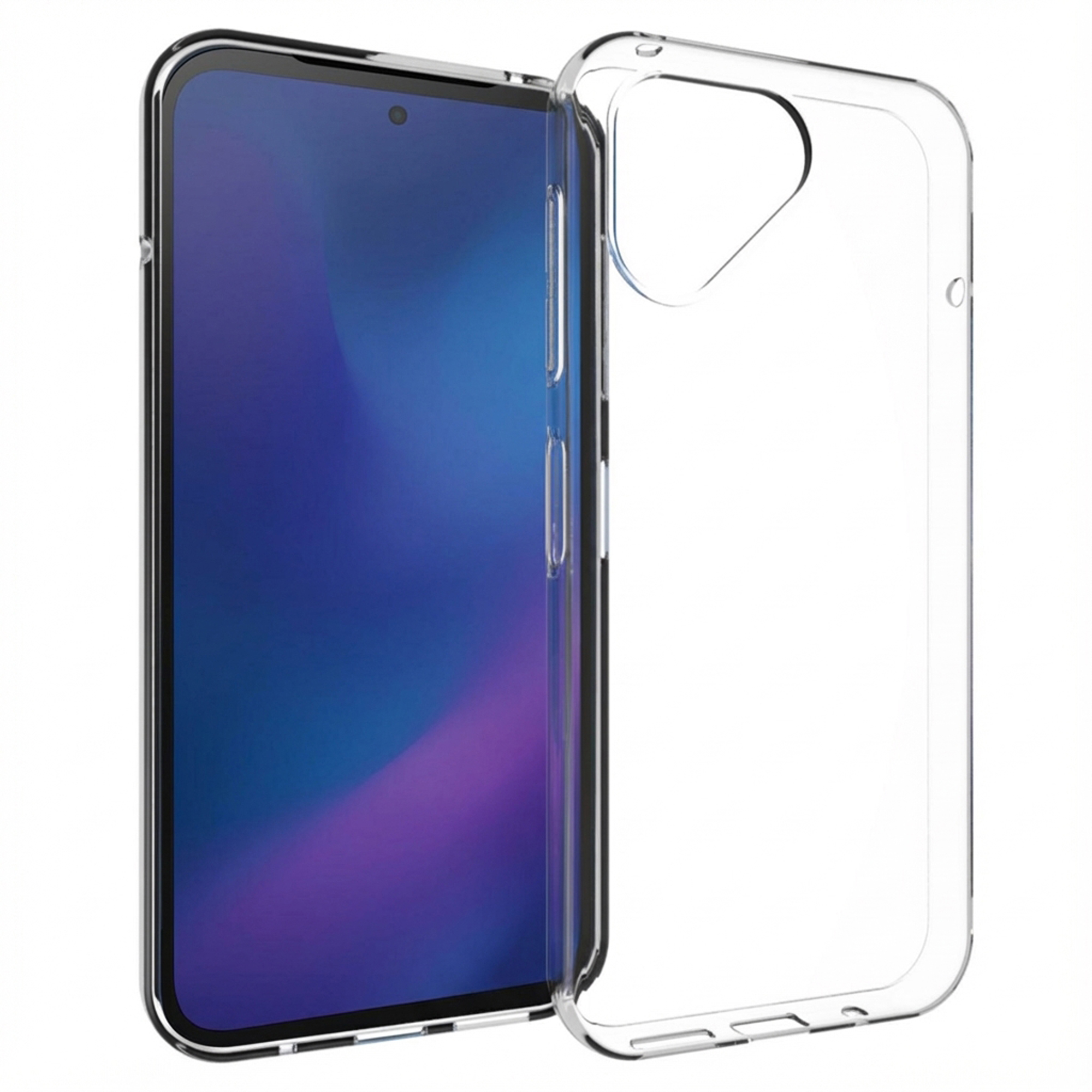 Accezz Clear TPU Backcover für das Fairphone 5 - Transparent