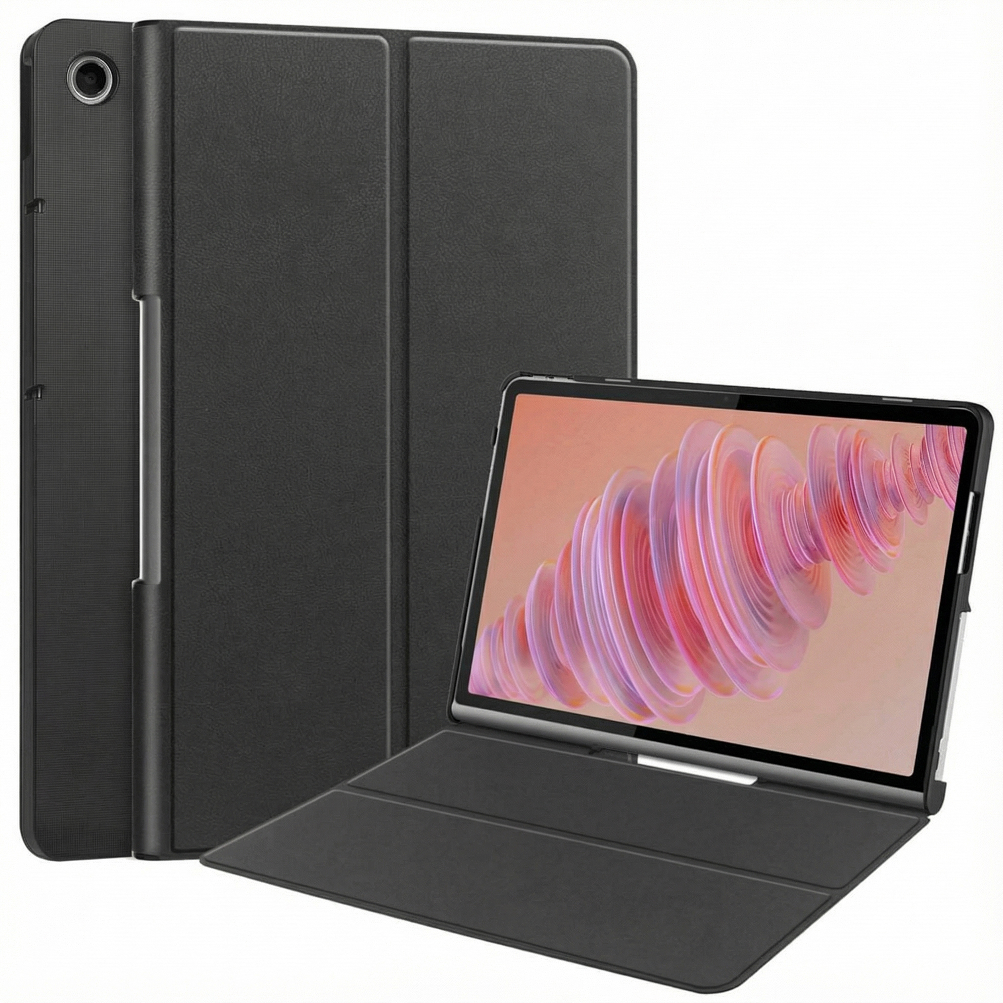 imoshion Klapphülle für das Lenovo Tab Plus - Schwarz