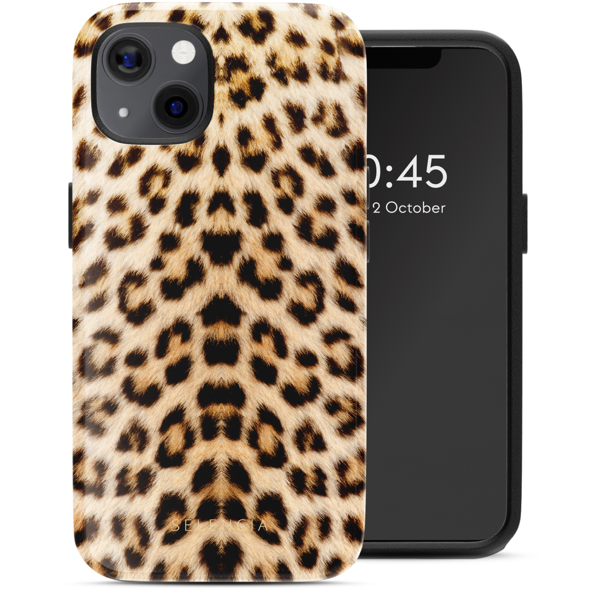 Selencia Vivid Rückabdeckung mit MagSafe für das Apple iPhone 13 - Wild Leo