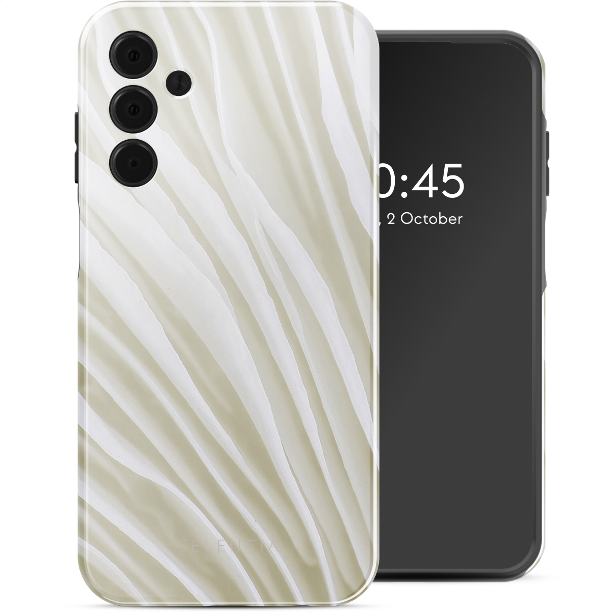Selencia Vivid Back Cover für das Samsung Galaxy A15 (5G) - Nature Light Brown