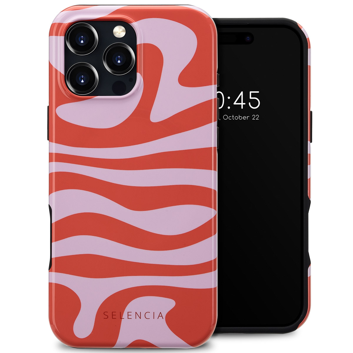 Selencia Vivid Rückabdeckung mit MagSafe für das Apple iPhone 16 Pro Max - Dream Swirl Pink