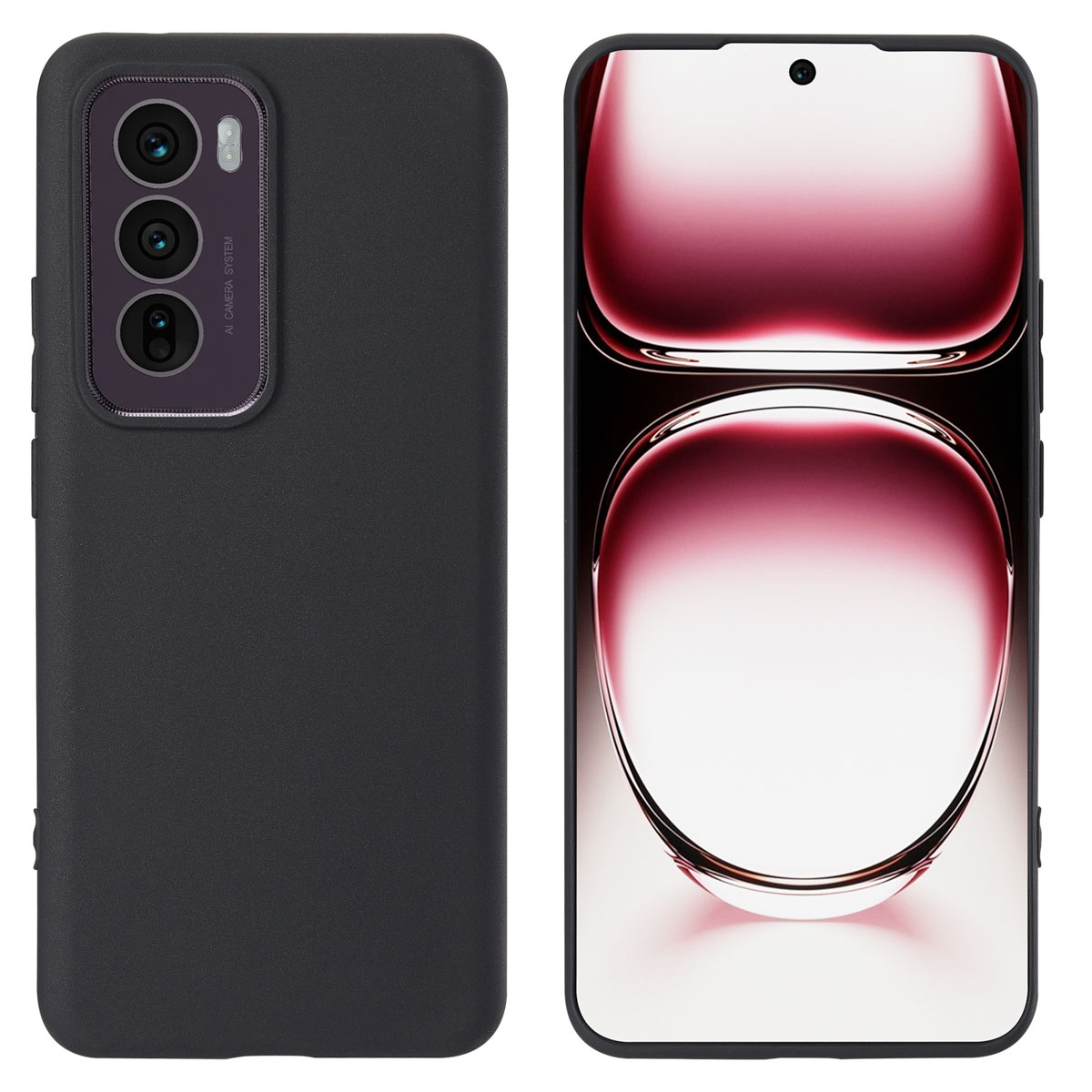 imoshion TPU Color Cover für das Oppo Reno 12 - Schwarz