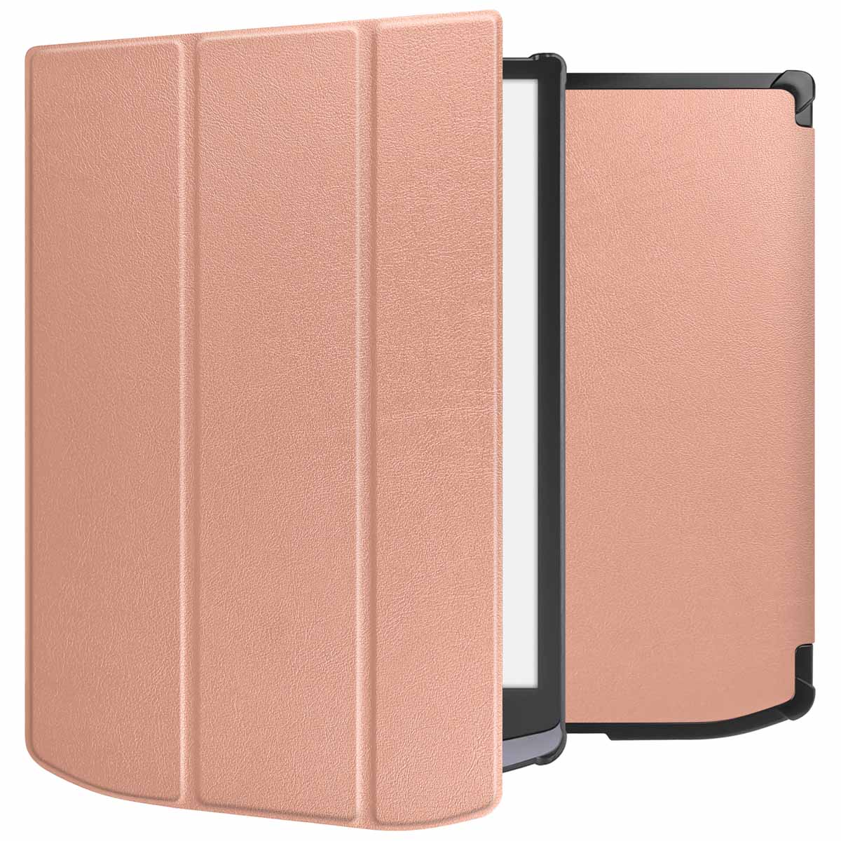 imoshion Slim Hard Case Klapphülle für das Pocketbook InkPad X Pro - Rosé gold
