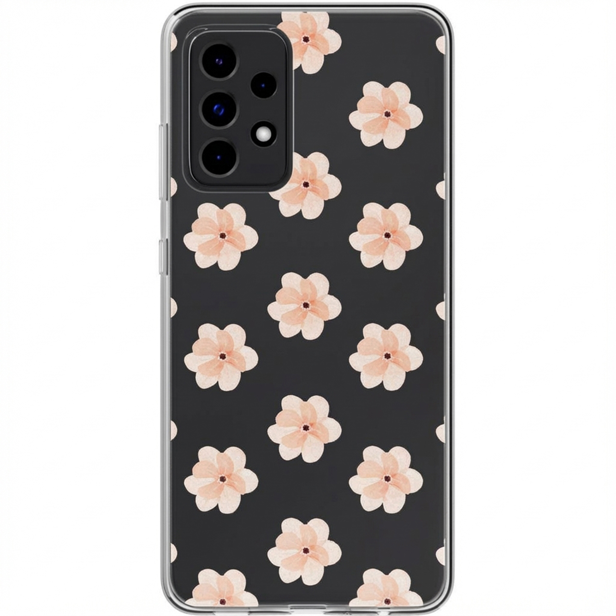 imoshion Design Hülle für das Samsung Galaxy A52(s) (5G/4G) - Floral Peach