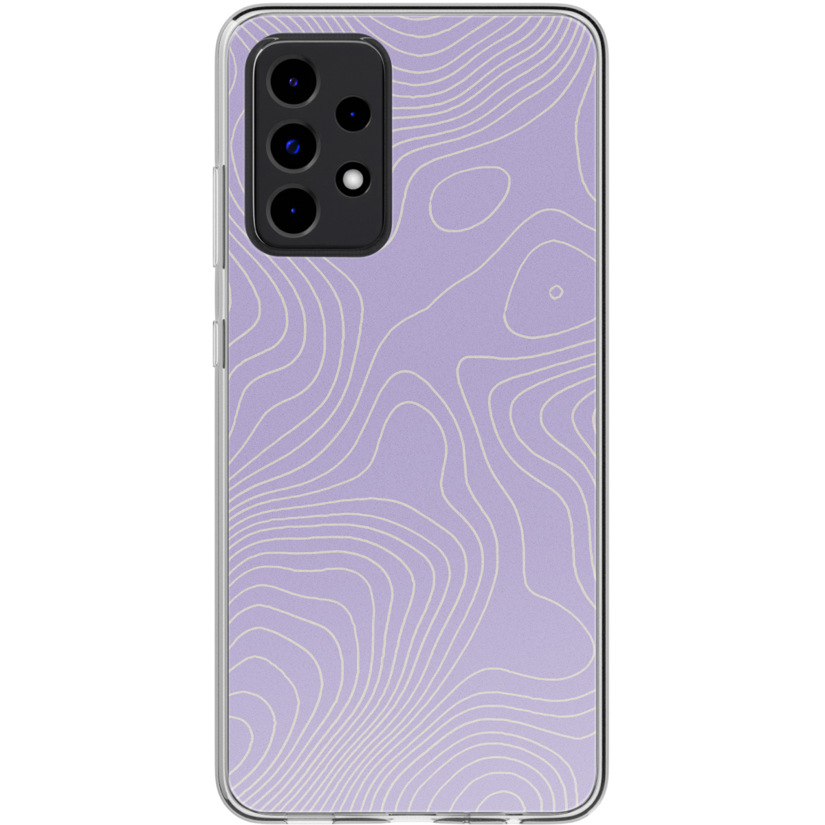 imoshion Design Hülle für das Samsung Galaxy A52(s) (5G/4G) - Topo Lilac