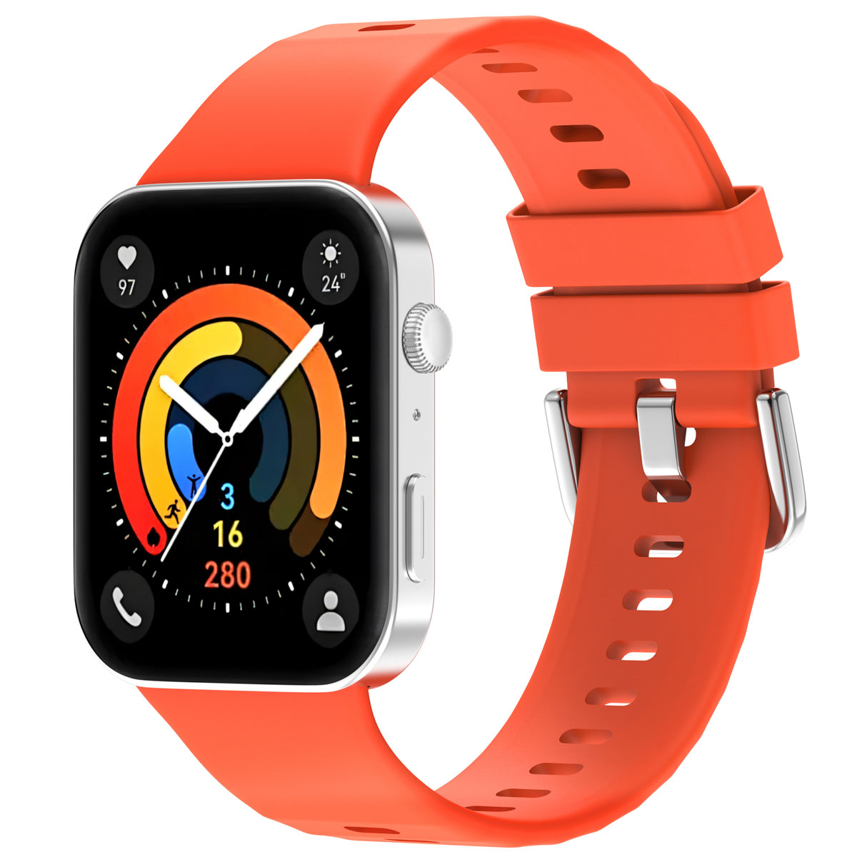 imoshion Silikonband für das Huawei Watch Fit 3 - Orange