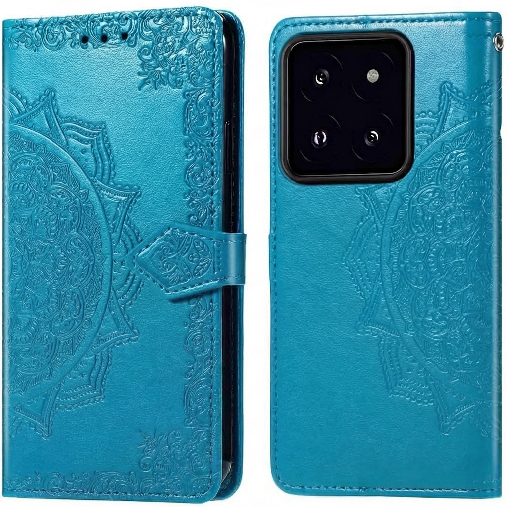 imoshion Mandala Klapphülle für das Xiaomi 14T Pro - Türkis