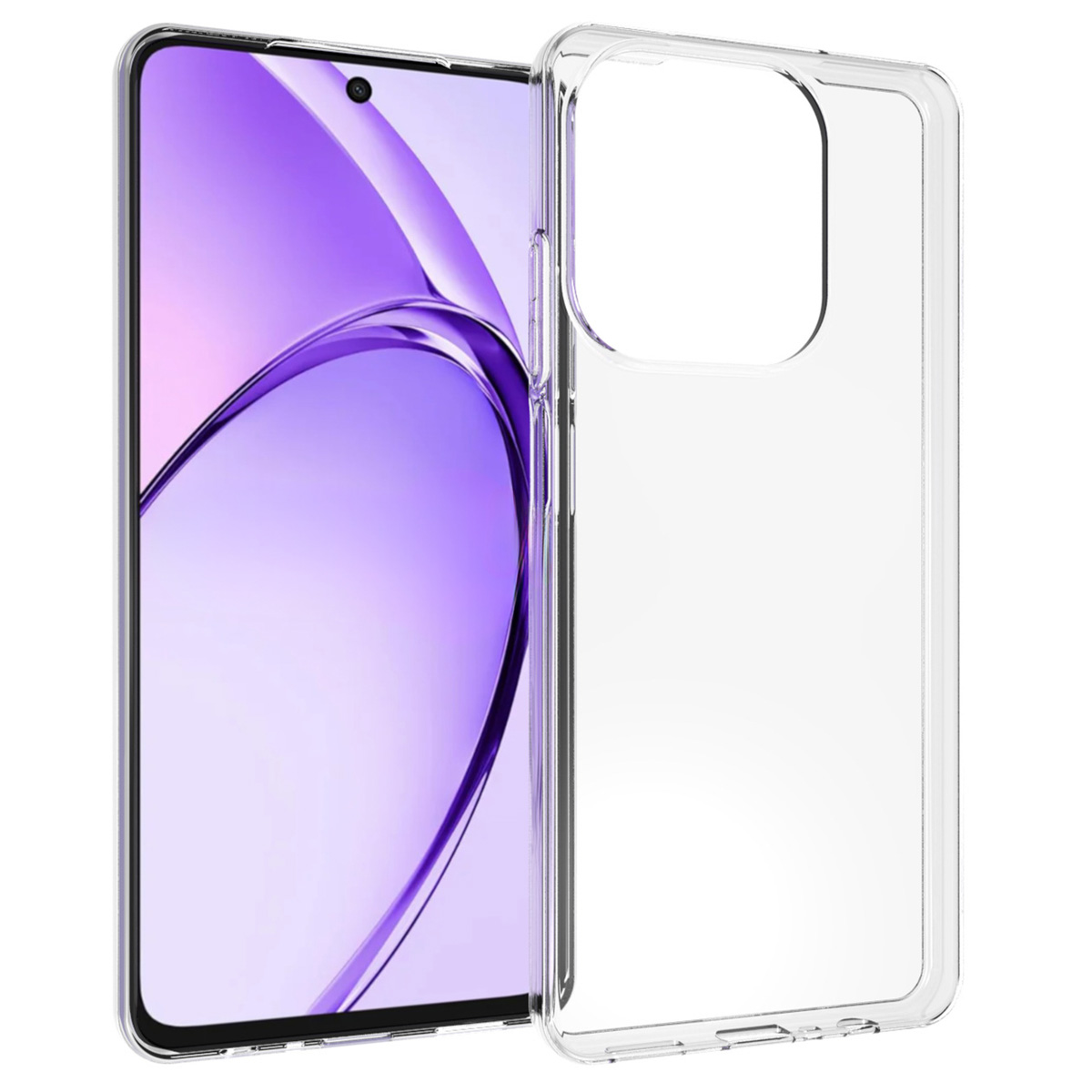 Accezz Clear TPU Backcover für das Oppo A40 (4G) / Oppo A40M (4G) / Oppo A60 (5G) - Transparent