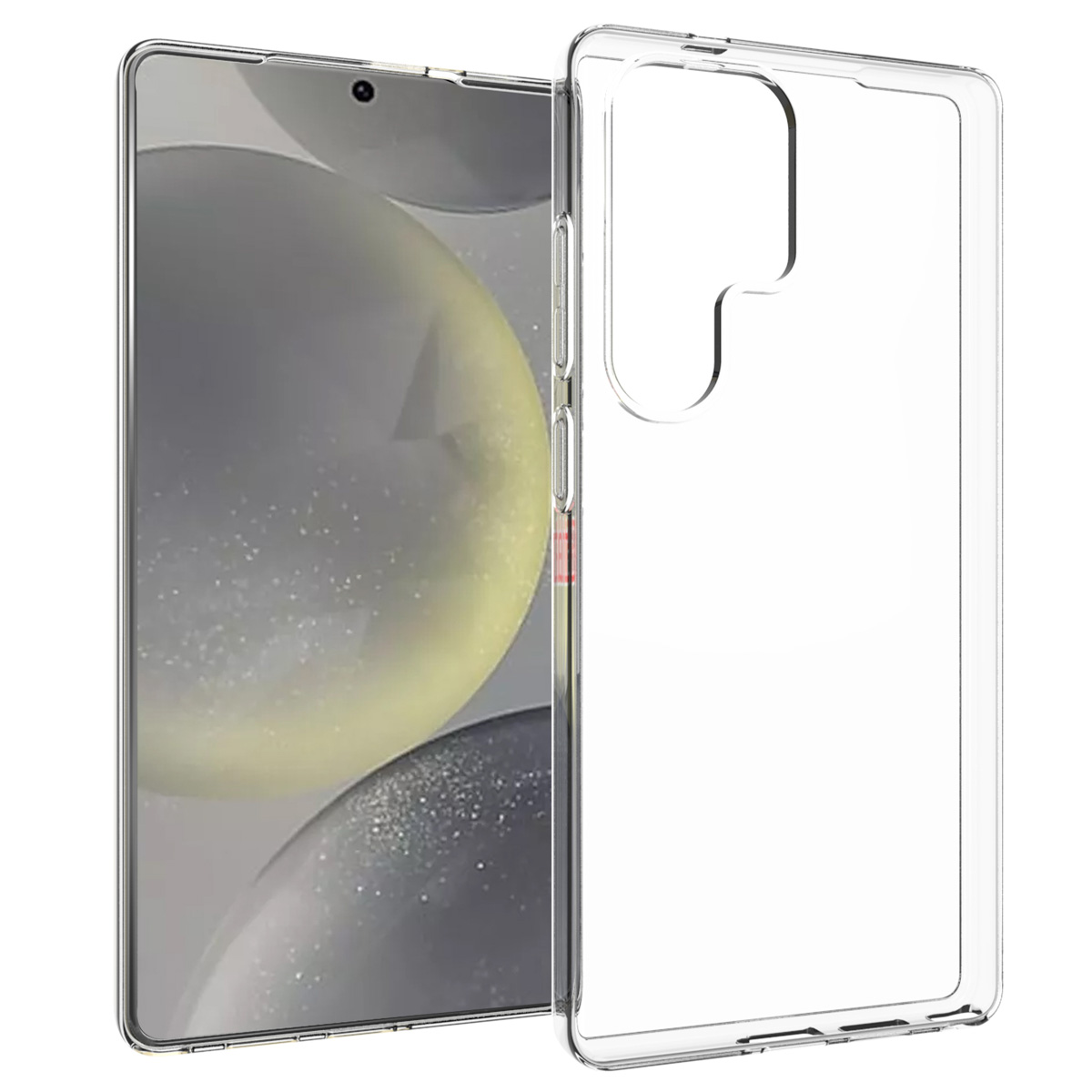 Accezz Clear TPU Backcover für das Samsung Galaxy S25 Ultra - Transparent