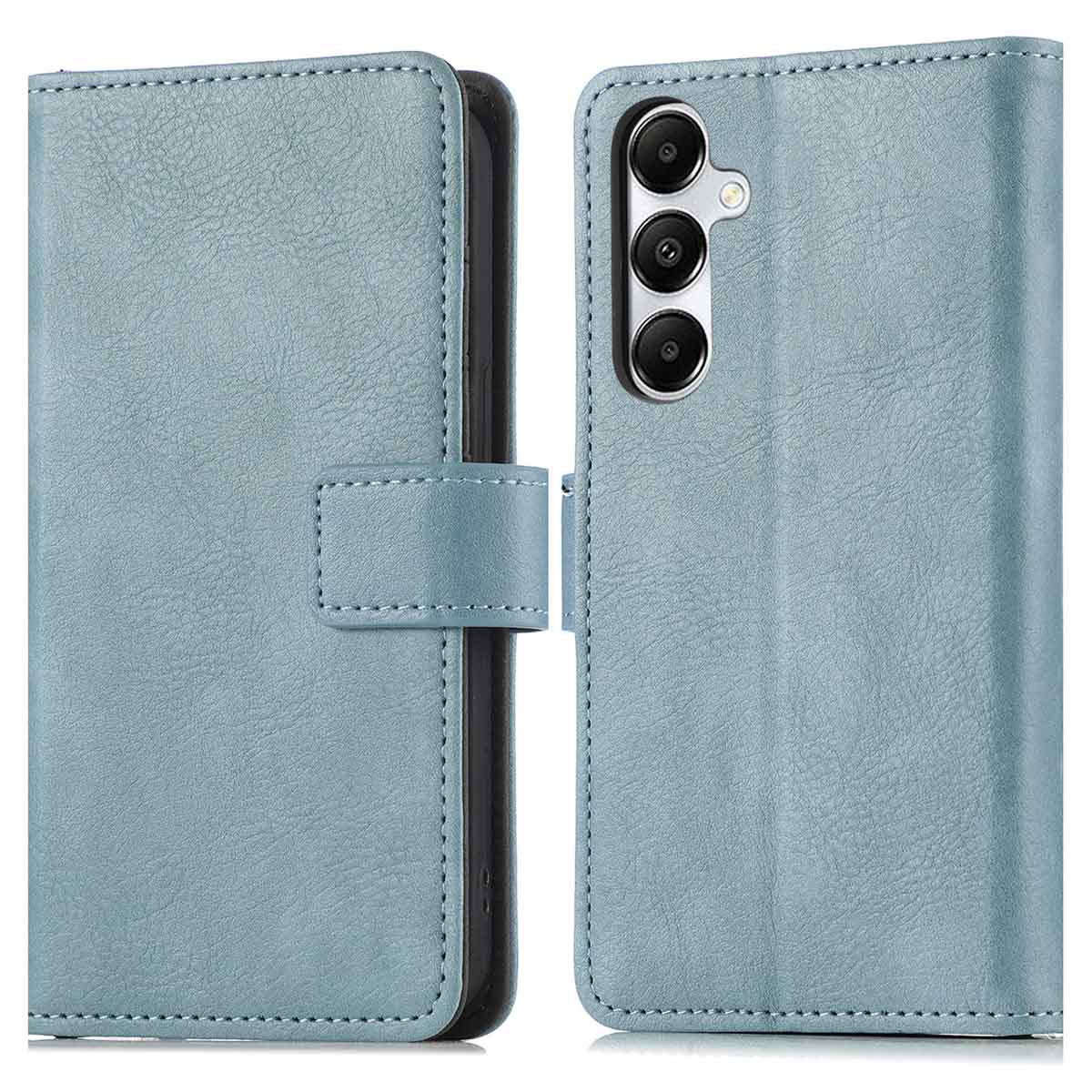 imoshion Luxuriöse Klapphülle für das Samsung Galaxy S25 / S24 - Hellblau
