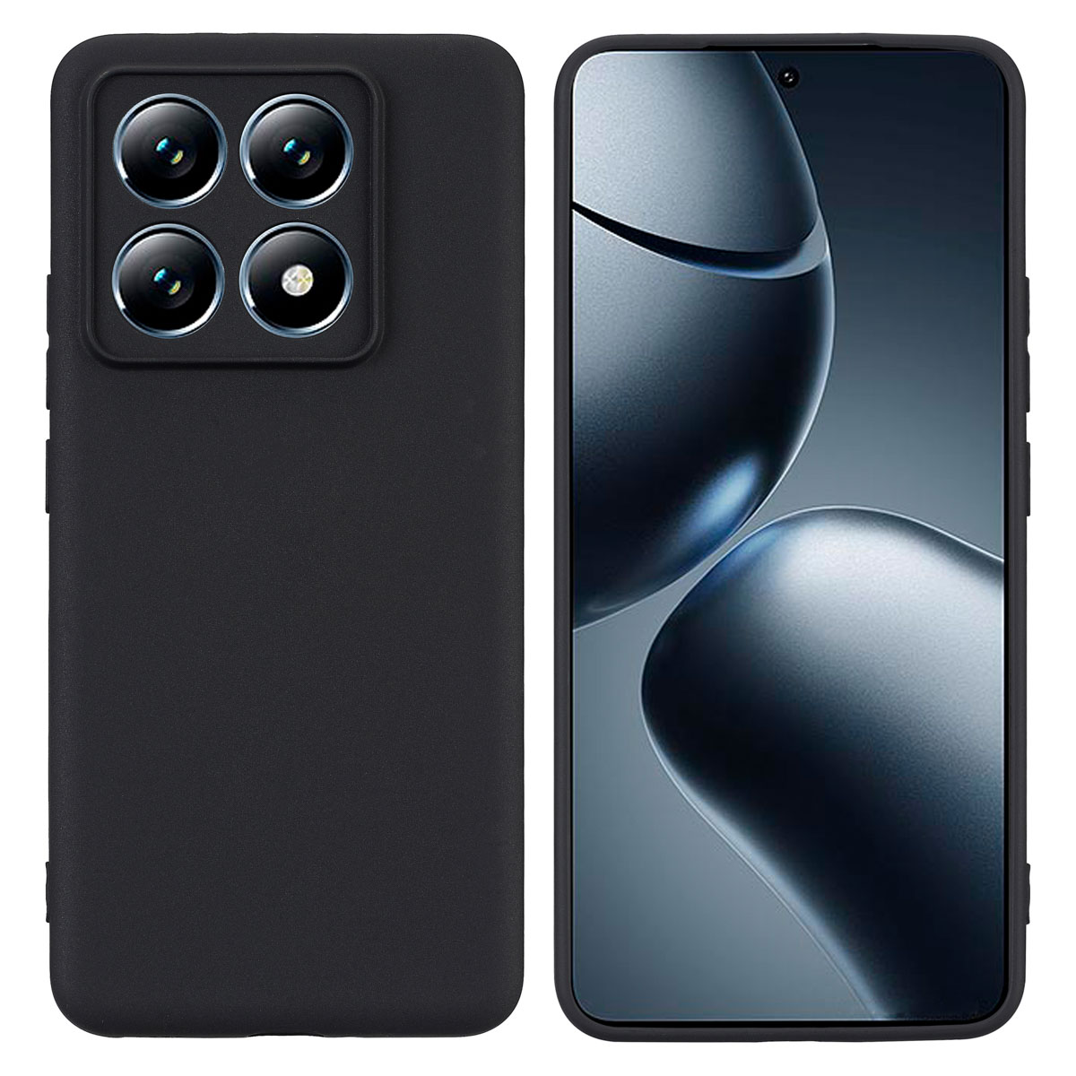imoshion TPU Color Cover für das Xiaomi 14T Pro - Schwarz