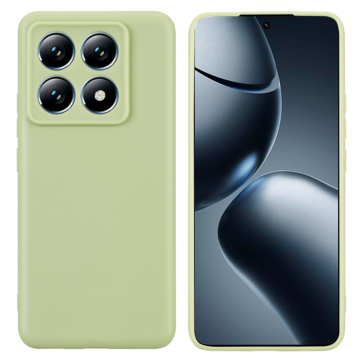 imoshion TPU Color Cover für das Xiaomi 14T Pro - Olive Green