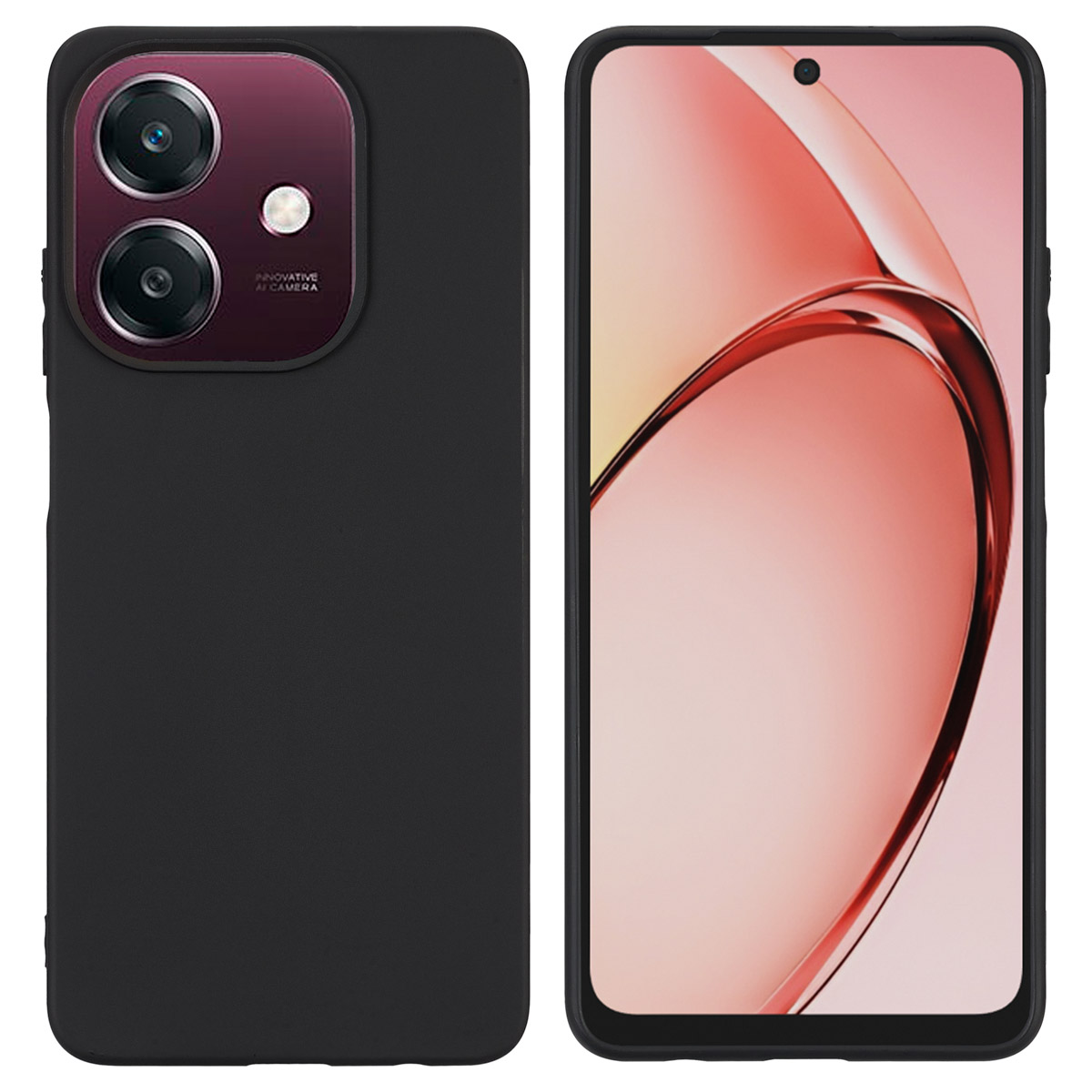 imoshion TPU Color Cover für das Oppo A40 (4G) / Oppo A40M (4G) / Oppo A60 (5G) - Schwarz