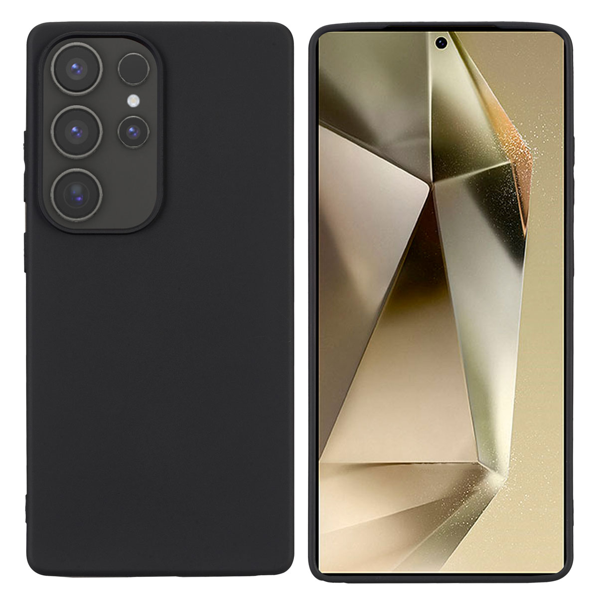 imoshion TPU Color Cover für das Samsung Galaxy S25 Ultra - Schwarz