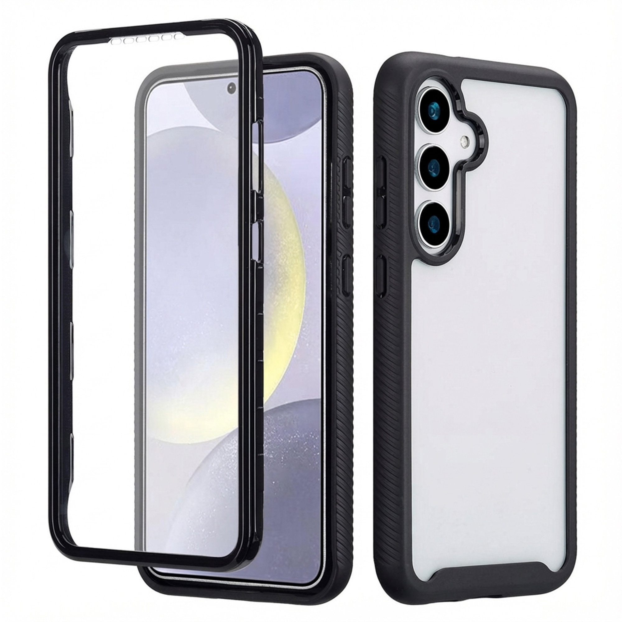 imoshion 360° Full Protective Case für das Samsung Galaxy S25 Plus - Schwarz