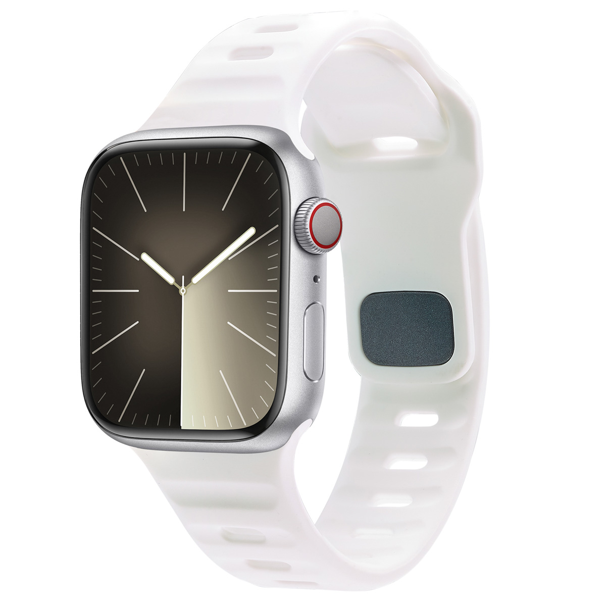 imoshion Active Sport Silikonarmband für Apple Watch | 44/45/46/49 mm - Weiß