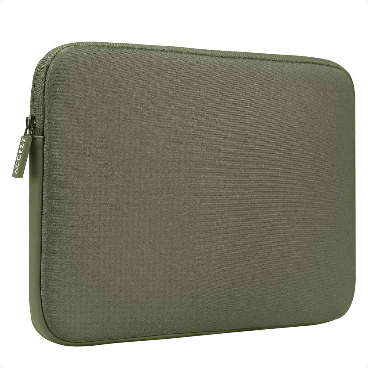 Accezz Laptop Hülle 13-14 Zoll - Laptop Sleeve - Dunkelgrün