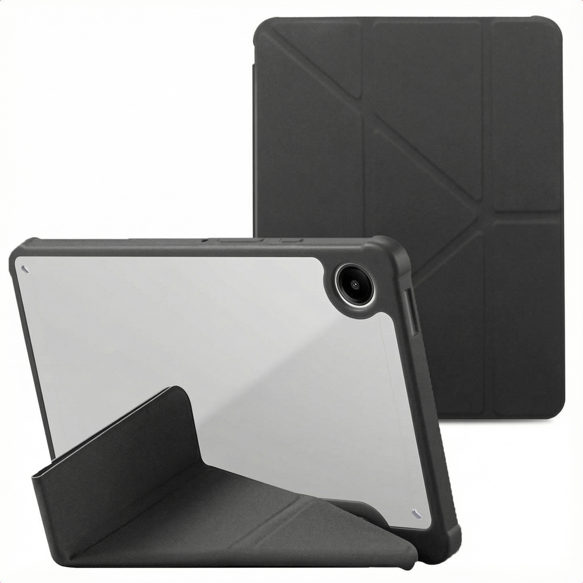 imoshion Origami Klapphülle für das Samsung Galaxy Tab A9 8.7 Zoll - Schwarz