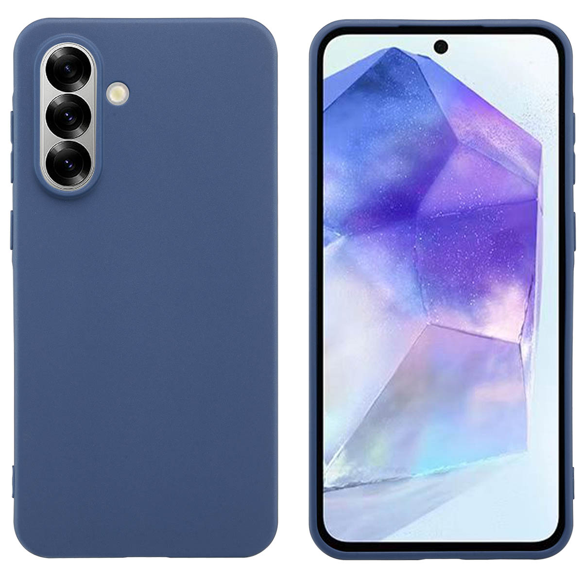 imoshion TPU Color Cover für das Samsung Galaxy A36 - Dunkelblau