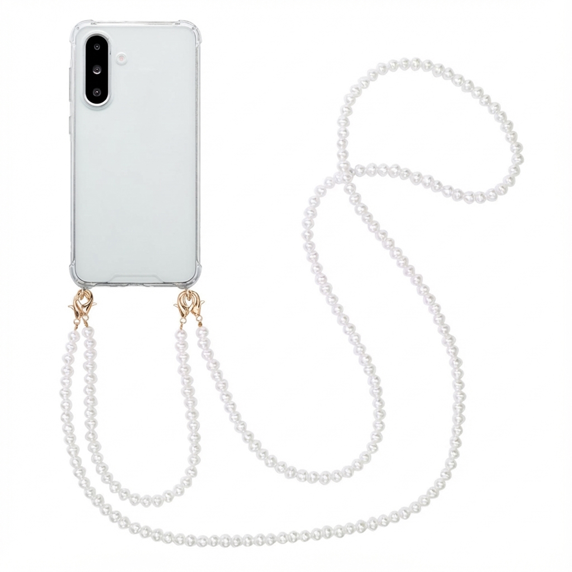 imoshion Backcover mit Handyketten für das Samsung Galaxy A36 - Perlen
