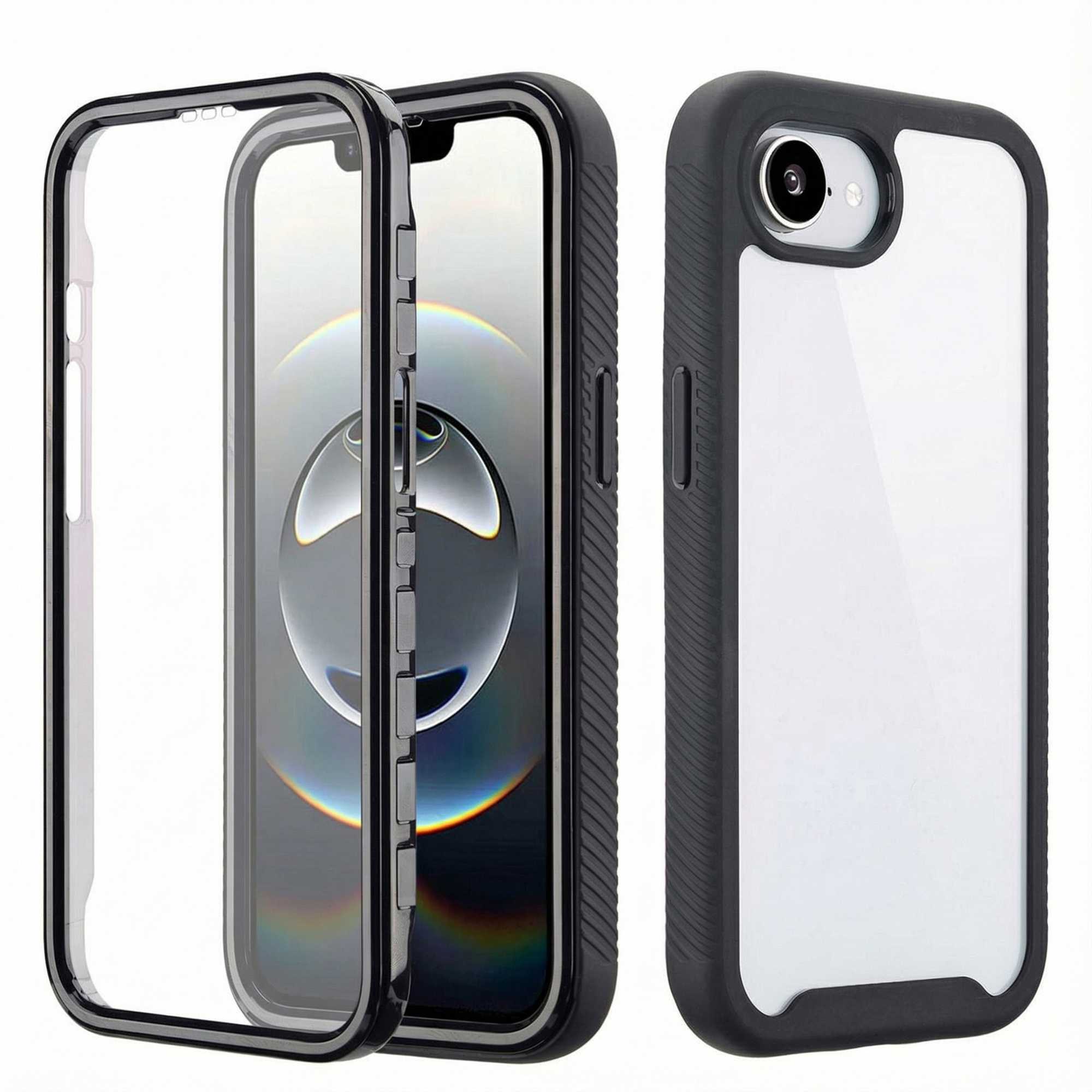 imoshion 360° Full Protective Case für das Apple iPhone 17e / 16e - Schwarz