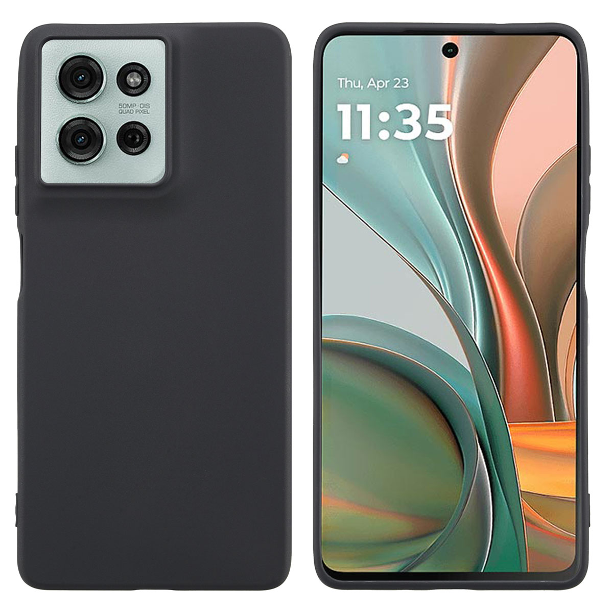 imoshion TPU Color Cover für das Motorola Moto G75 5G - Schwarz