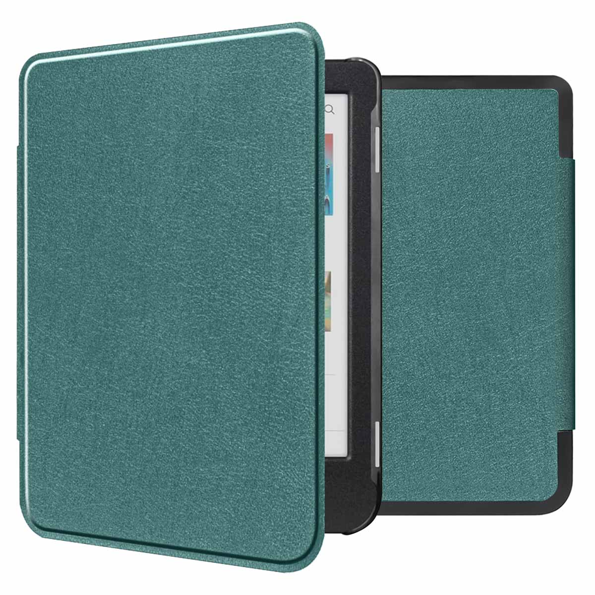 imoshion Slim Hard Case Klapphülle für das Kobo Clara Colour / BW - Dunkelgrün