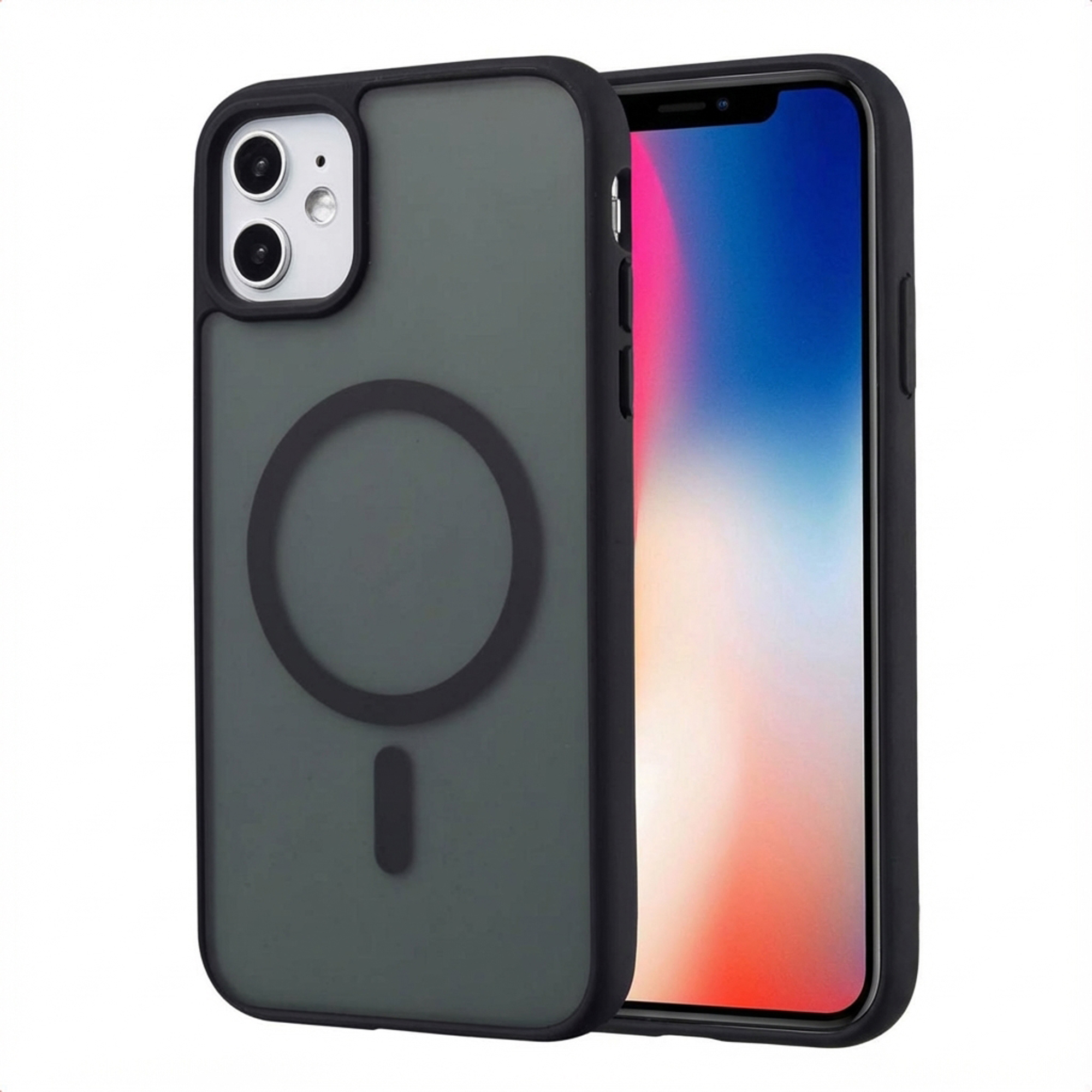 imoshion Color Guard Back Cover mit MagSafe für das Apple iPhone 11 - Schwarz